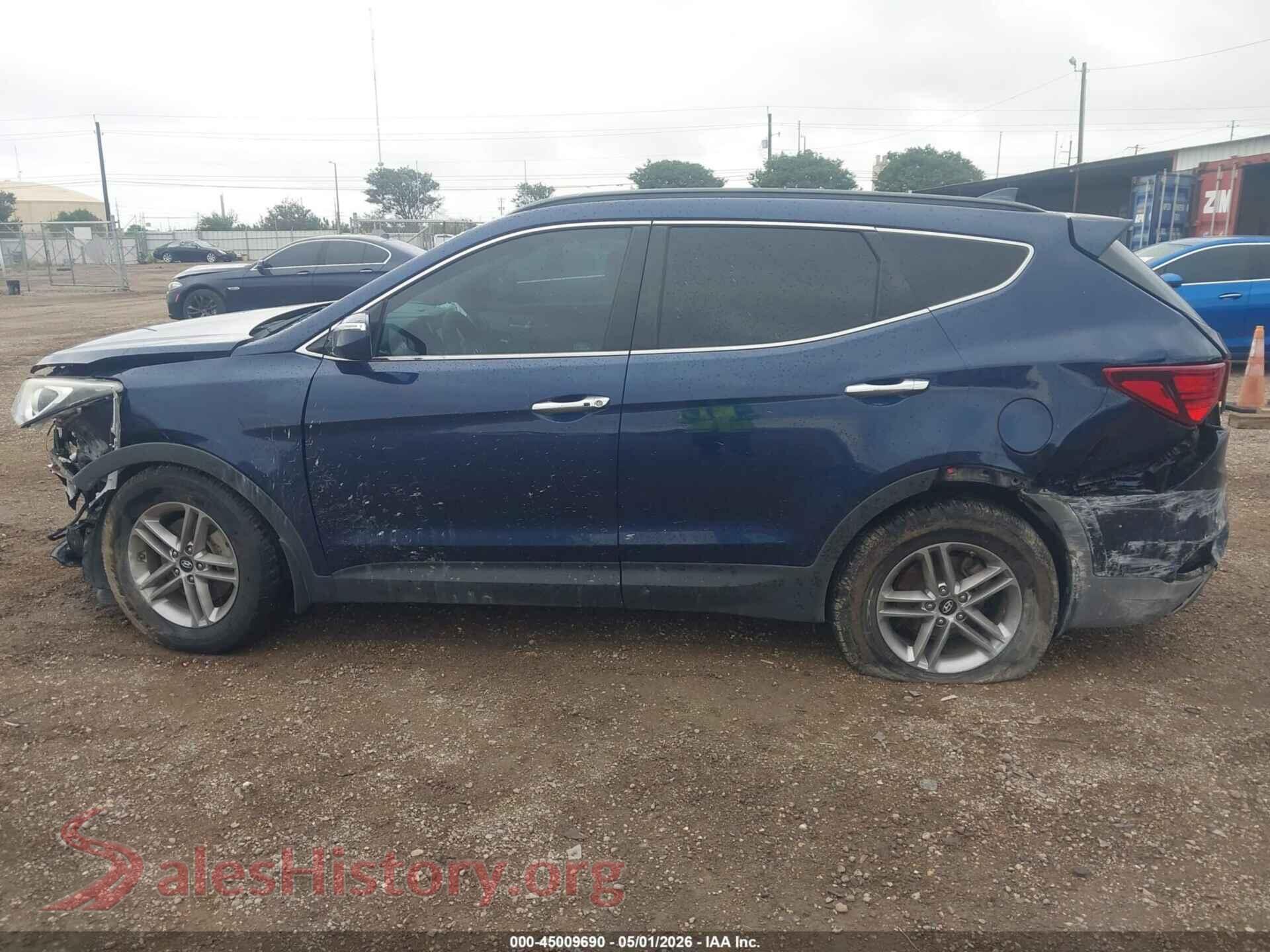 2018 HYUNDAI SANTA FE SPORT VIN 5XYZU3LB2JG537538, auction photo 15