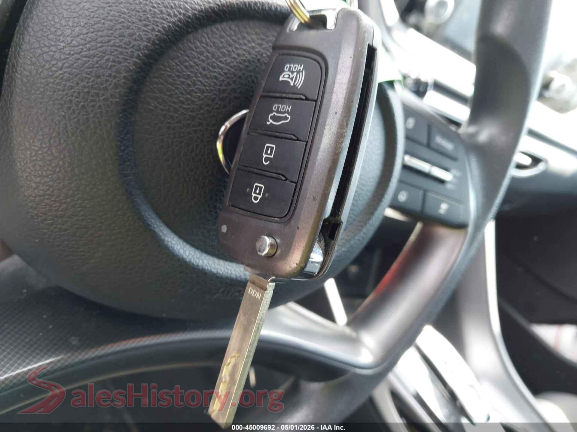 2020 HYUNDAI SONATA VIN 5NPEG4JA0LH039419, odometer mileage