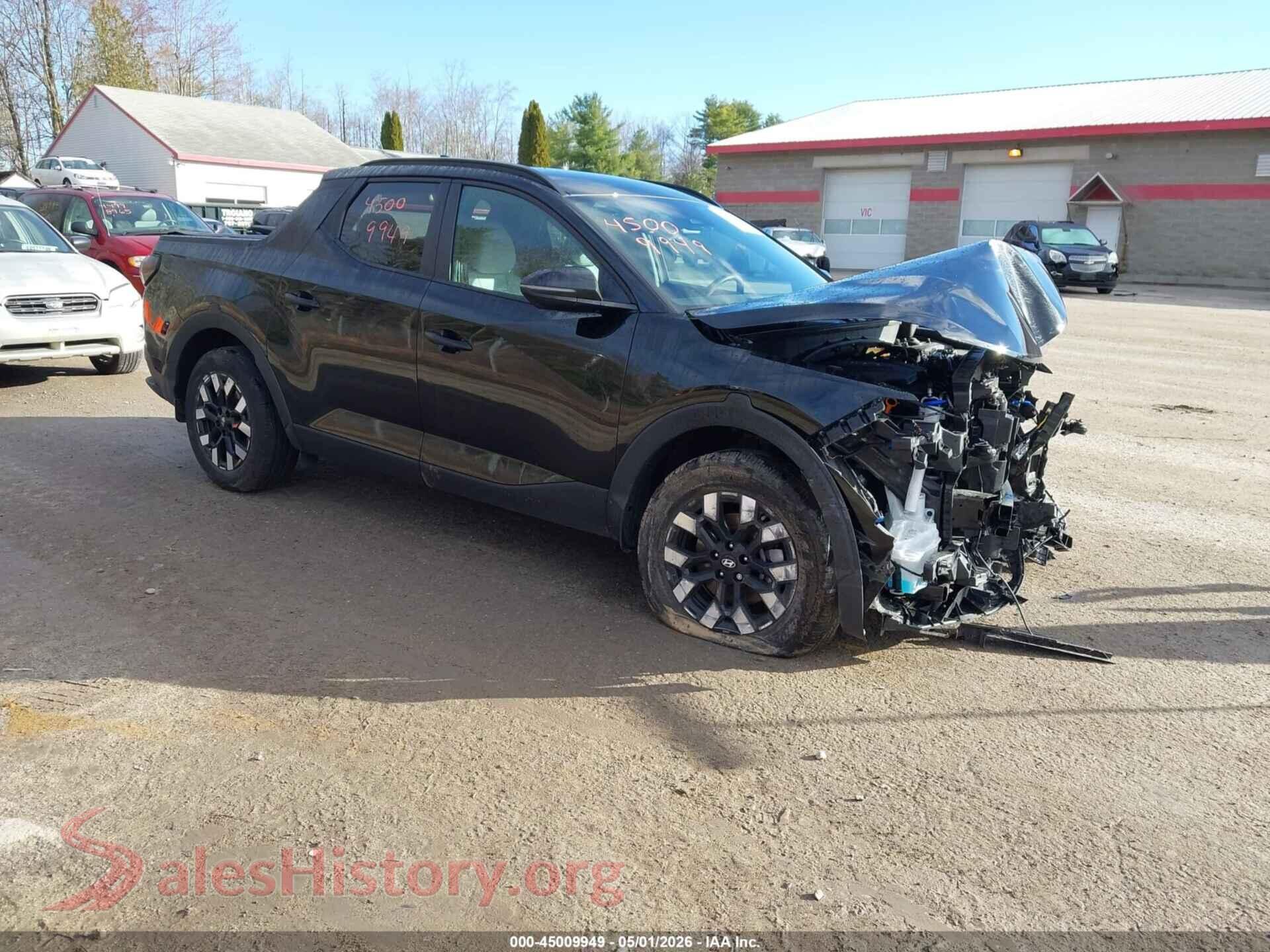 5NTJBDDE3SH144032 2025 HYUNDAI SANTA CRUZ