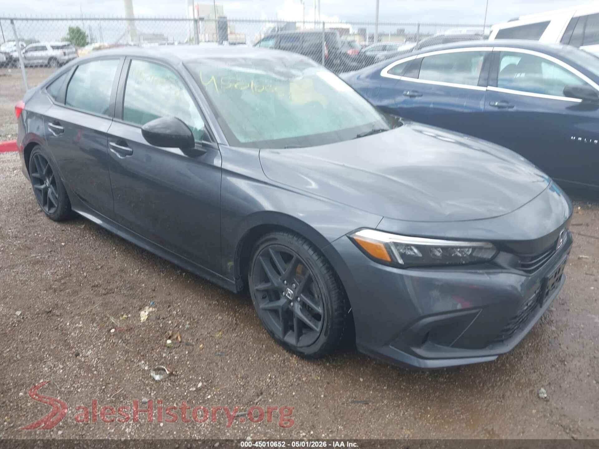 2HGFE2F58NH575185 2022 HONDA CIVIC