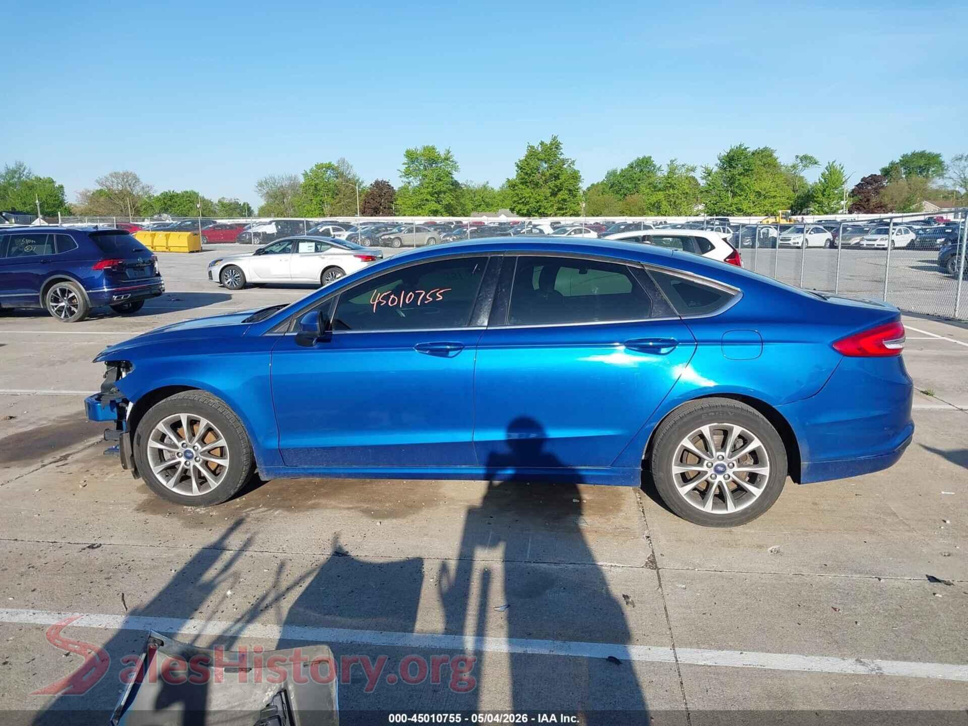 2017 FORD FUSION VIN 3FA6P0HD9HR402503, auction photo 15