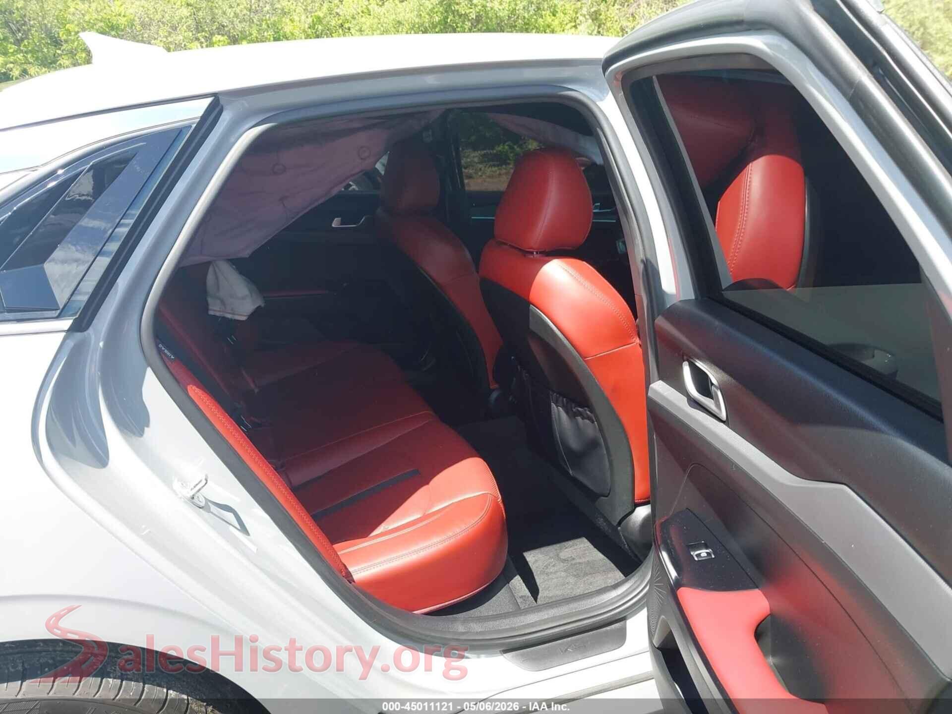 2023 KIA K5 VIN 5XXG64J22PG215909, front passenger side