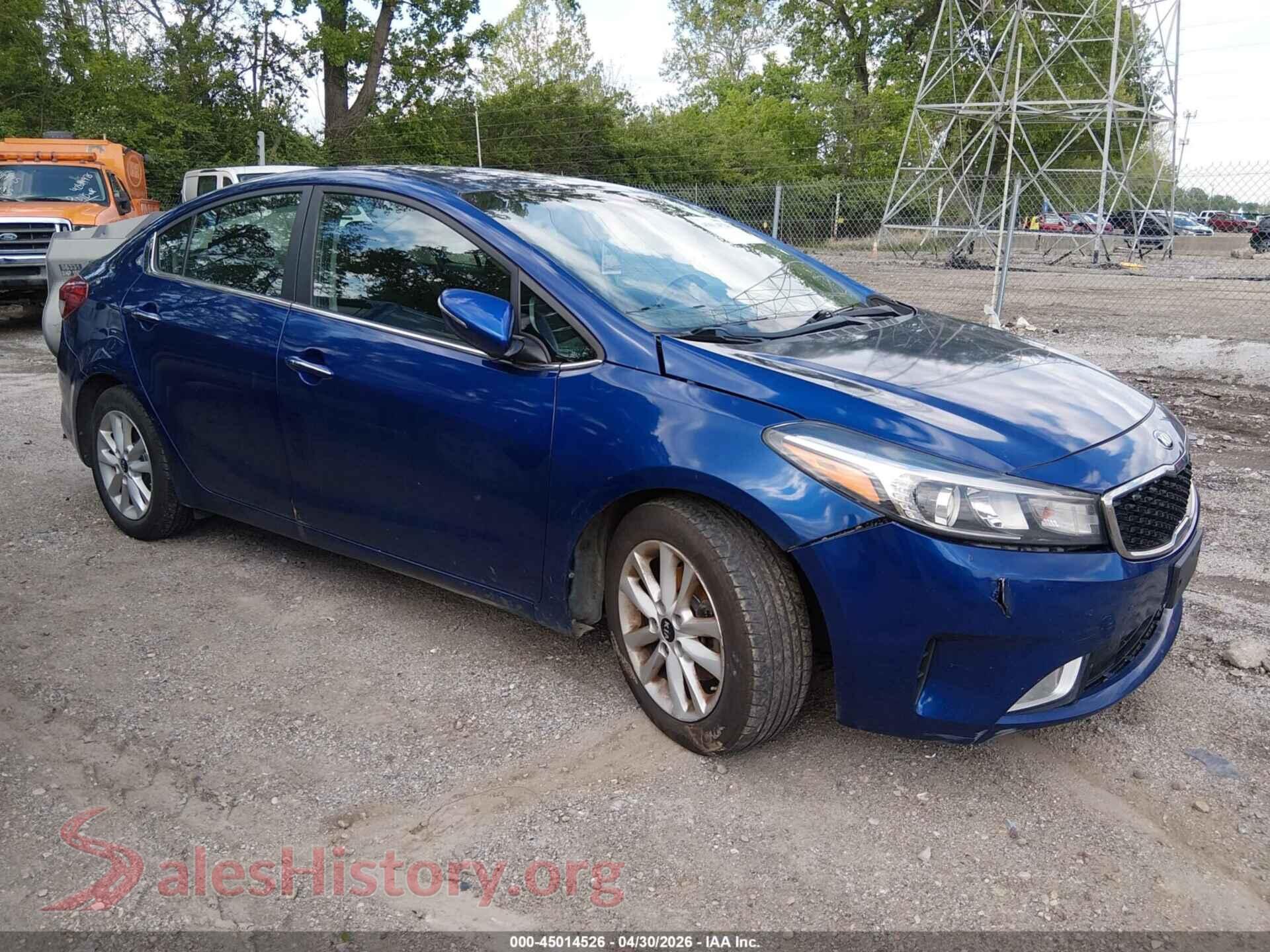 3KPFL4A75HE135823 2017 KIA FORTE