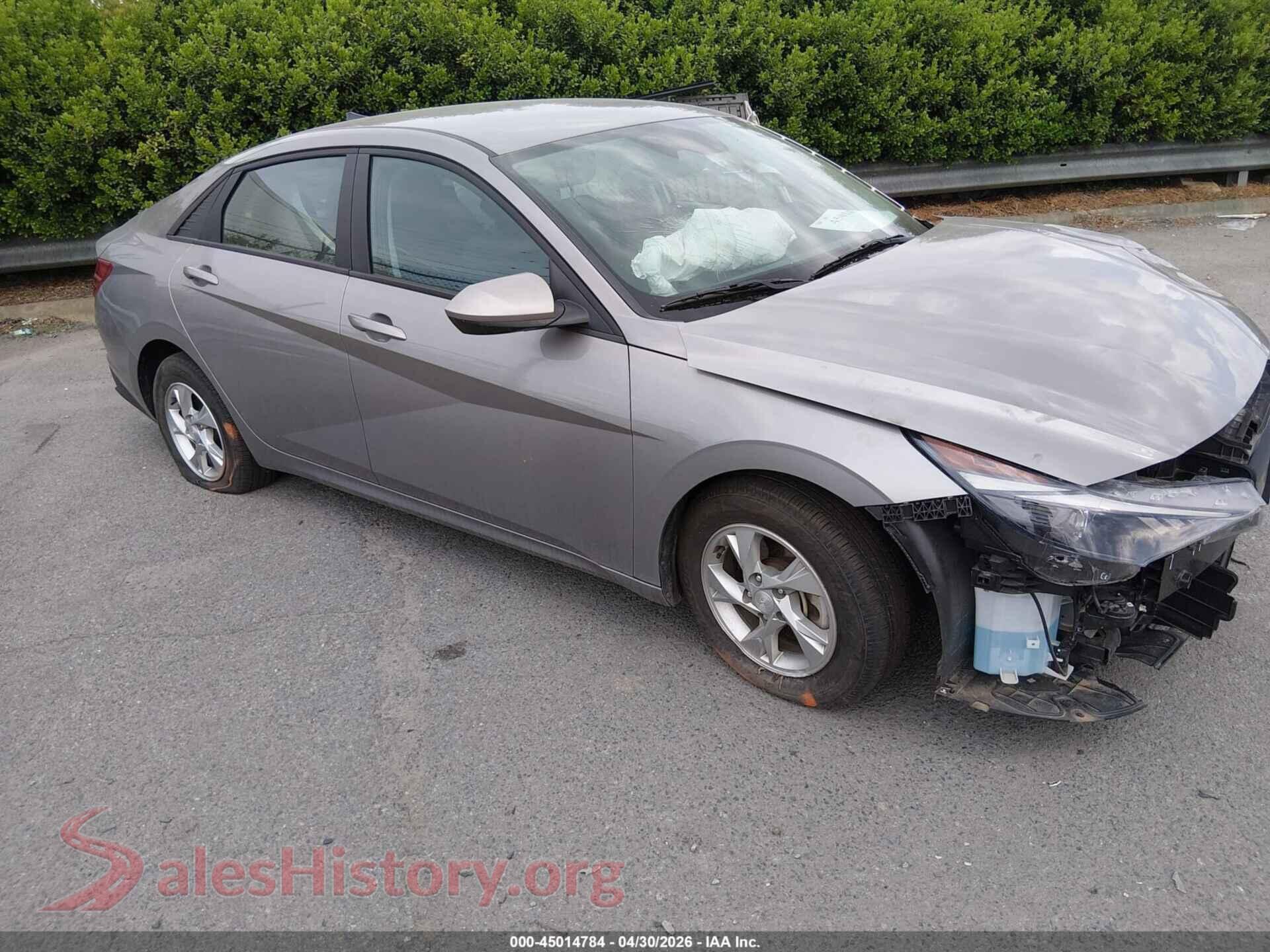 2023 HYUNDAI ELANTRA VIN KMHLL4AG9PU546852, auction photo