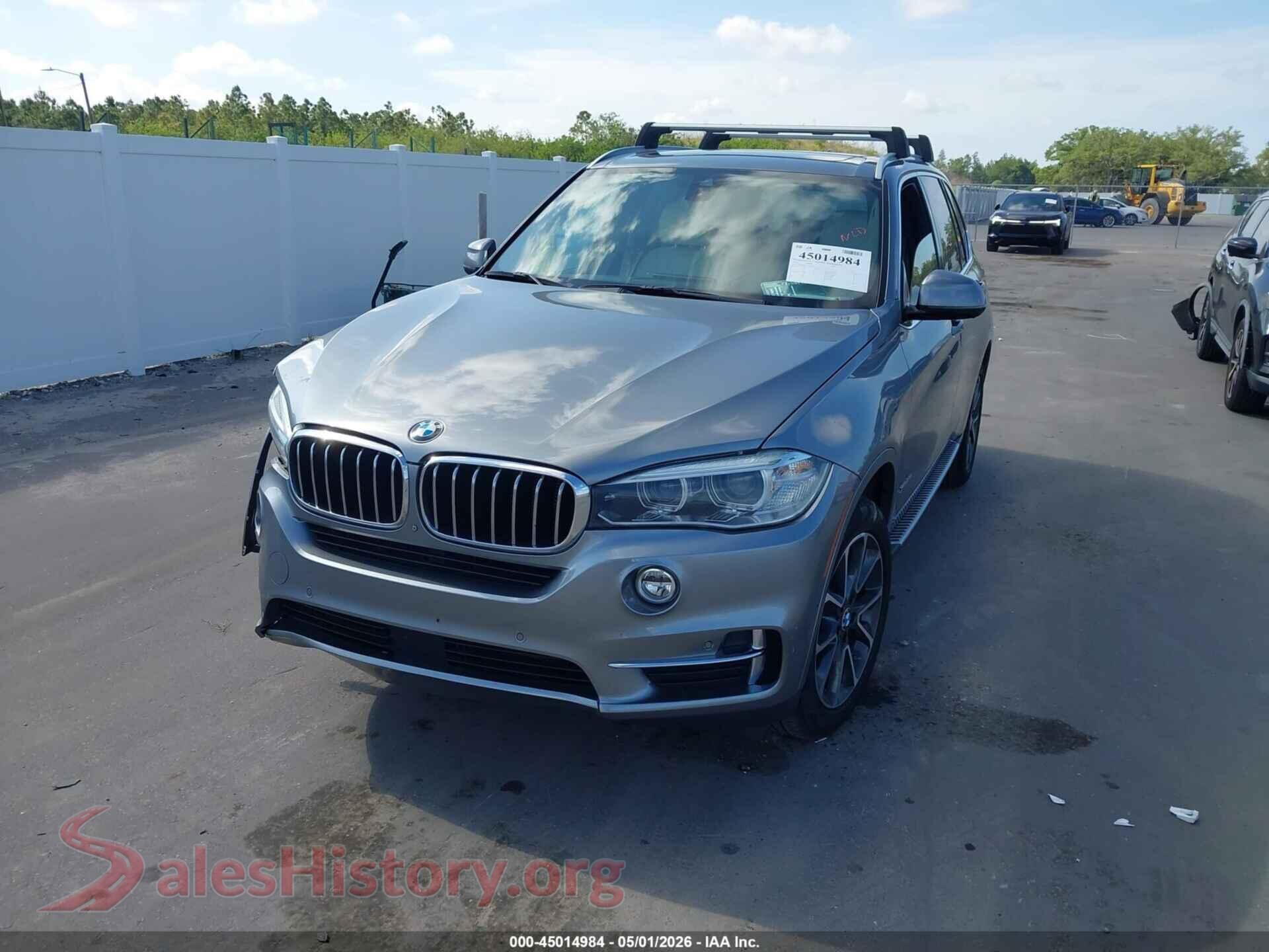 2018 BMW X5 VIN 5UXKR0C5XJL072554, front view