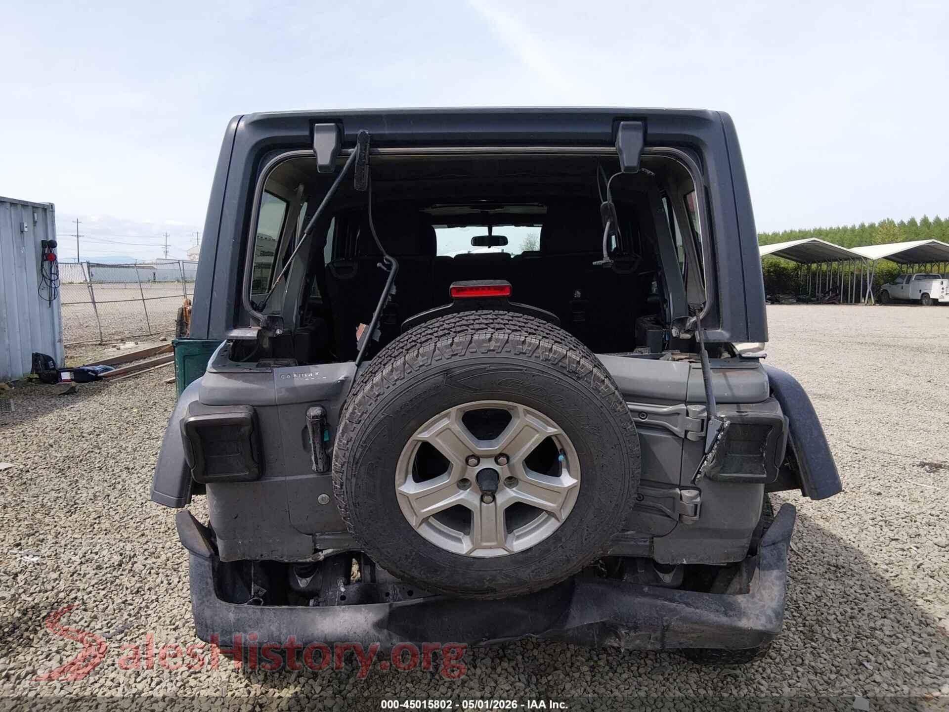 2018 JEEP WRANGLER UNLIMITED VIN 1C4HJXDN2JW203551, auction photo 15
