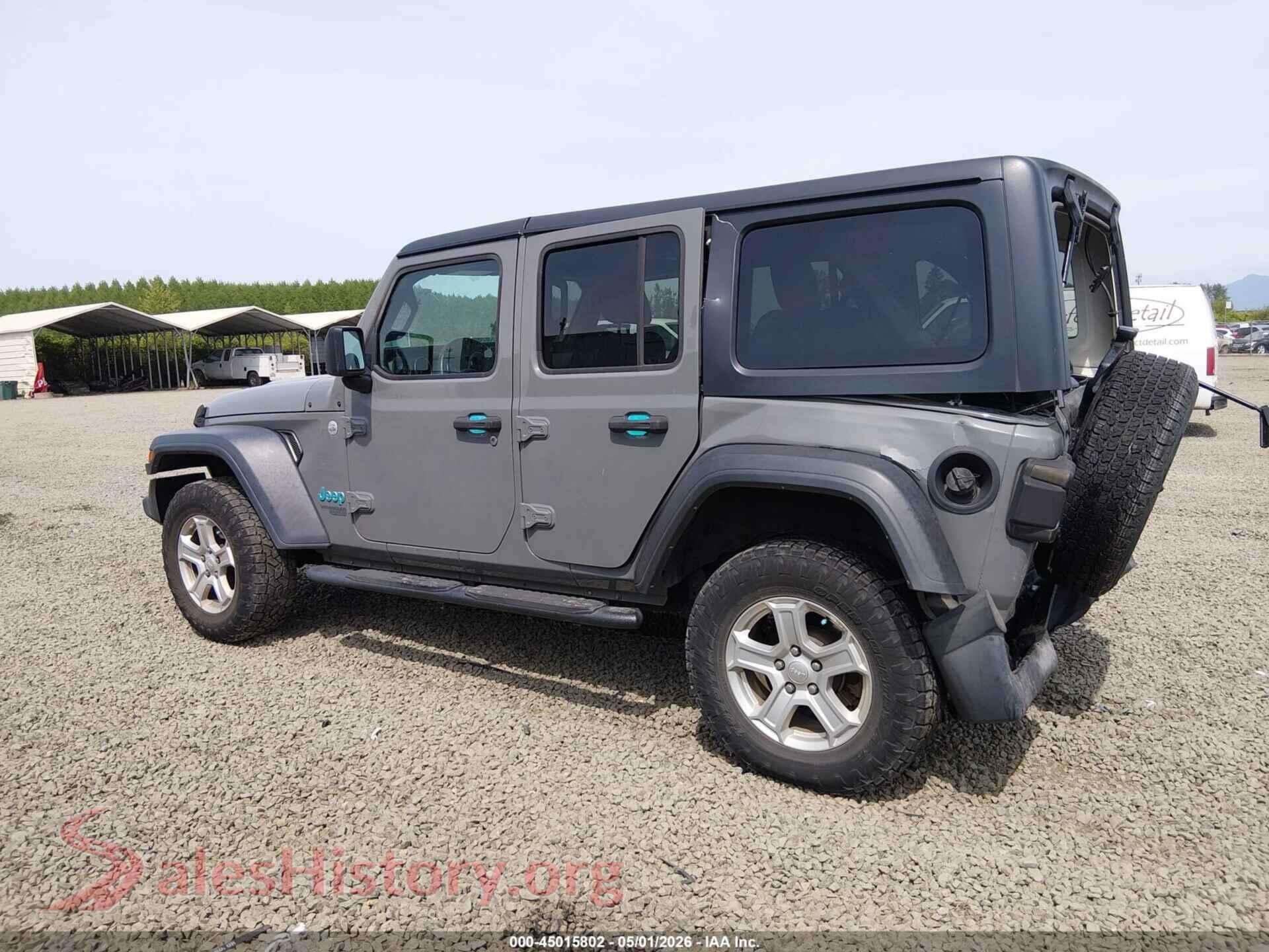 2018 JEEP WRANGLER UNLIMITED VIN 1C4HJXDN2JW203551, driver side view
