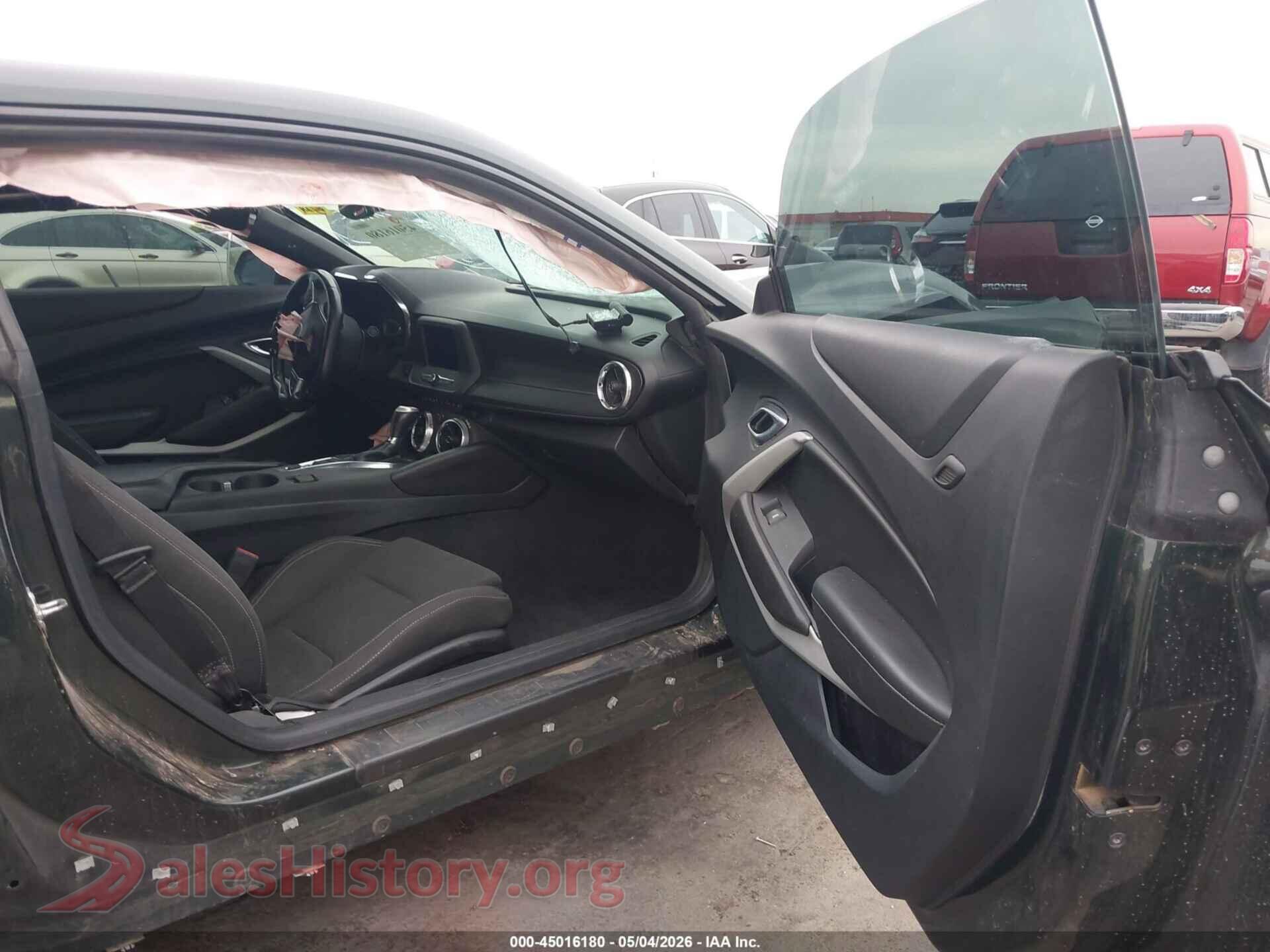 2020 CHEVROLET CAMARO VIN 1G1FF1R73L0110942, rear view