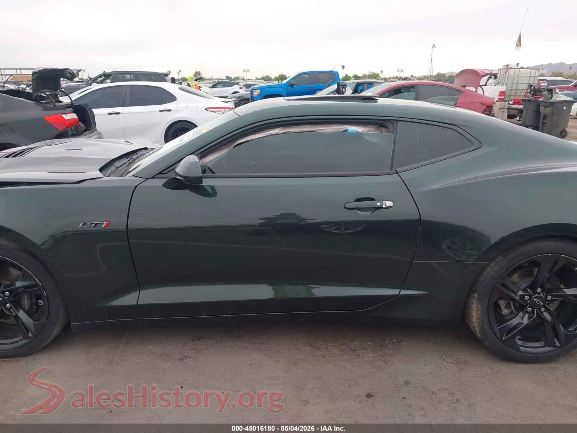2020 CHEVROLET CAMARO VIN 1G1FF1R73L0110942, auction photo 14