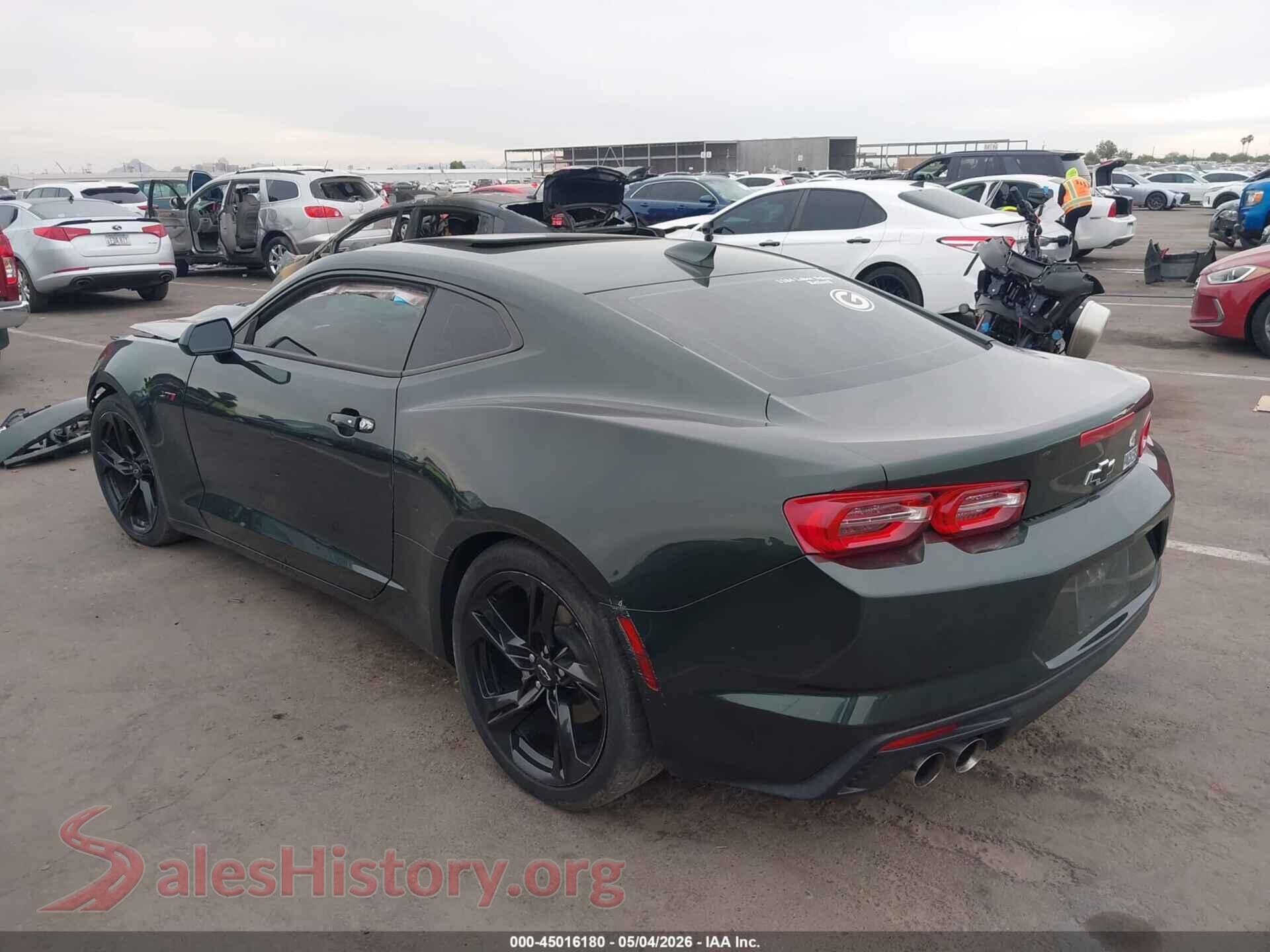 2020 CHEVROLET CAMARO VIN 1G1FF1R73L0110942, driver side view
