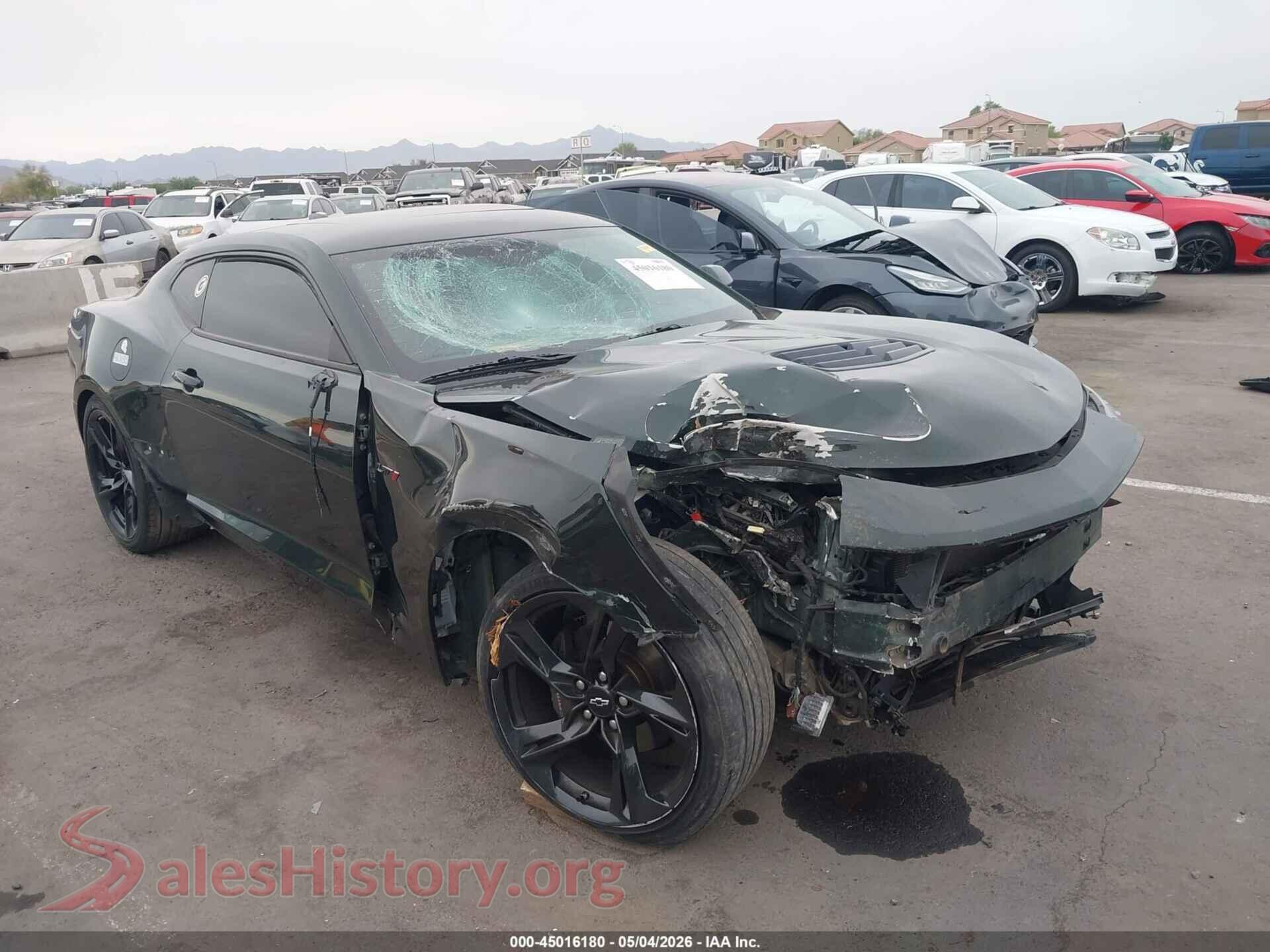 2020 CHEVROLET CAMARO VIN 1G1FF1R73L0110942, auction photo