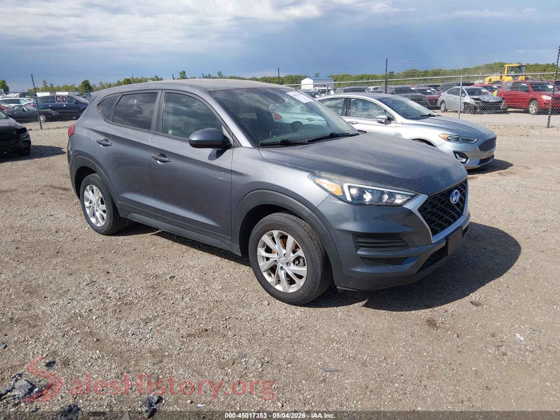 2019 HYUNDAI TUCSON VIN KM8J23A41KU934810, auction photo