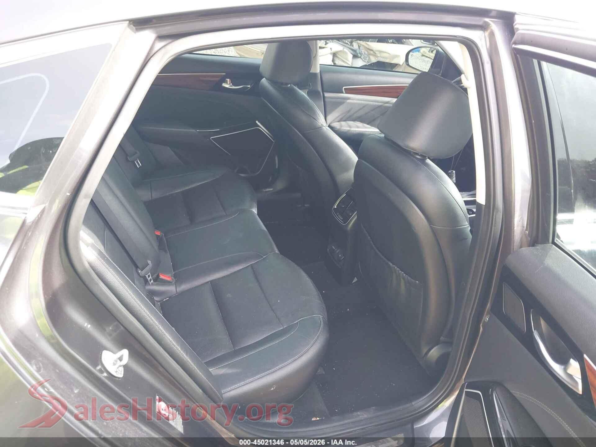 2018 KIA CADENZA VIN KNALB4J1XJ5120458, front passenger side