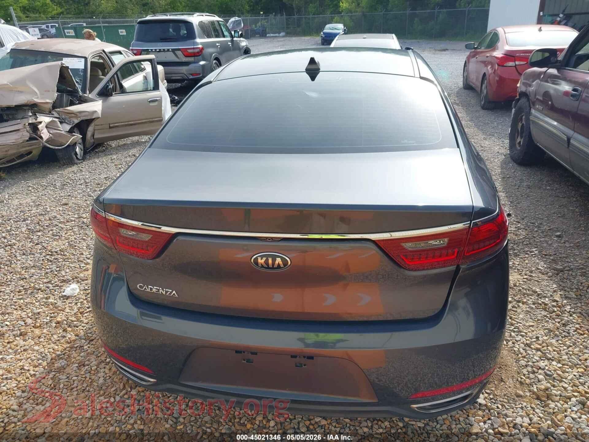 2018 KIA CADENZA VIN KNALB4J1XJ5120458, auction photo 16