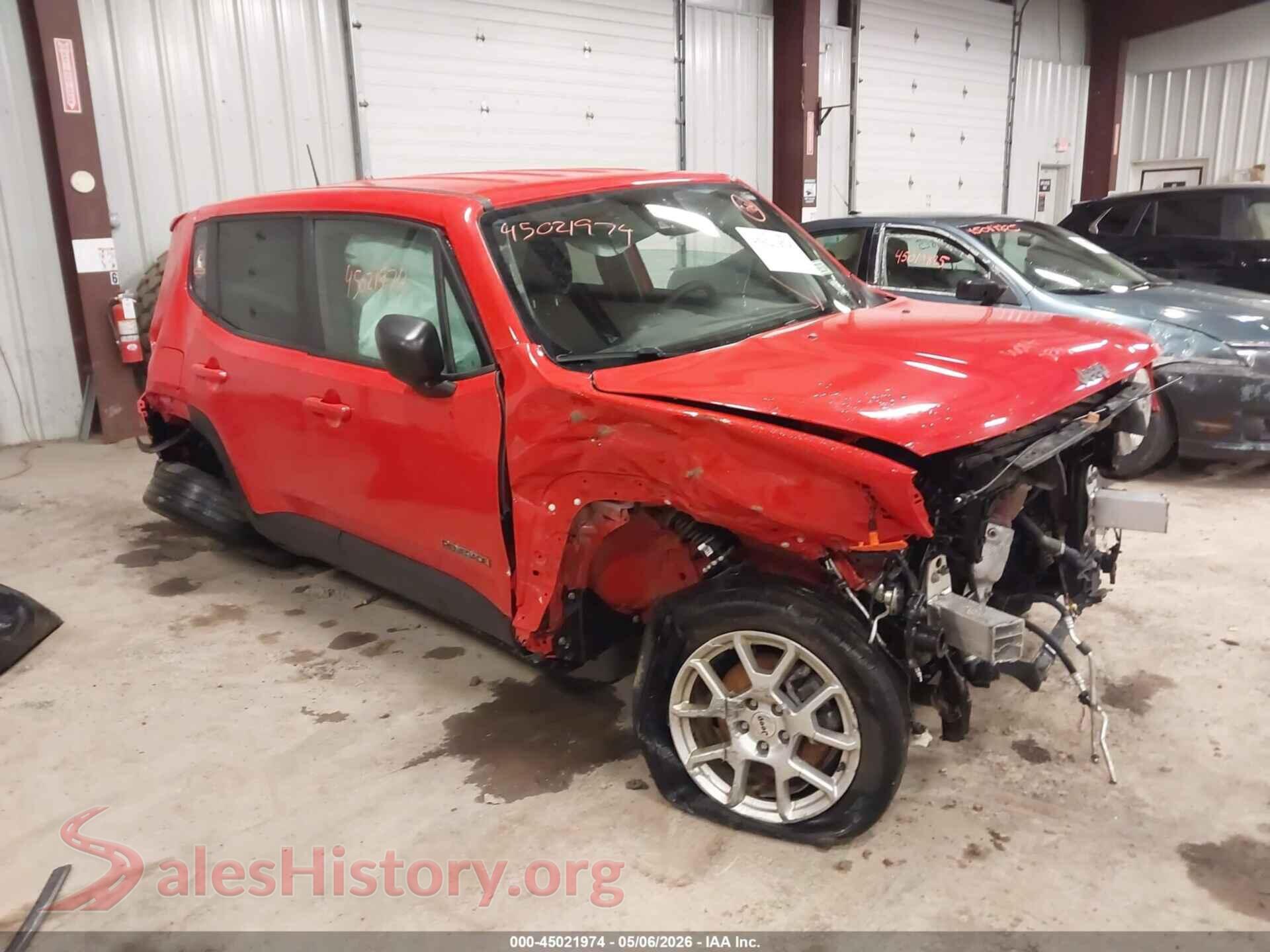 ZACNJDB10PPP58616 2023 JEEP RENEGADE