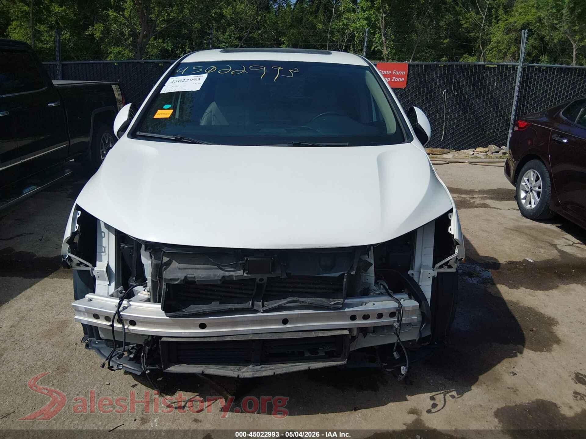 2019 HONDA ODYSSEY VIN 5FNRL6H94KB073686, auction photo 13