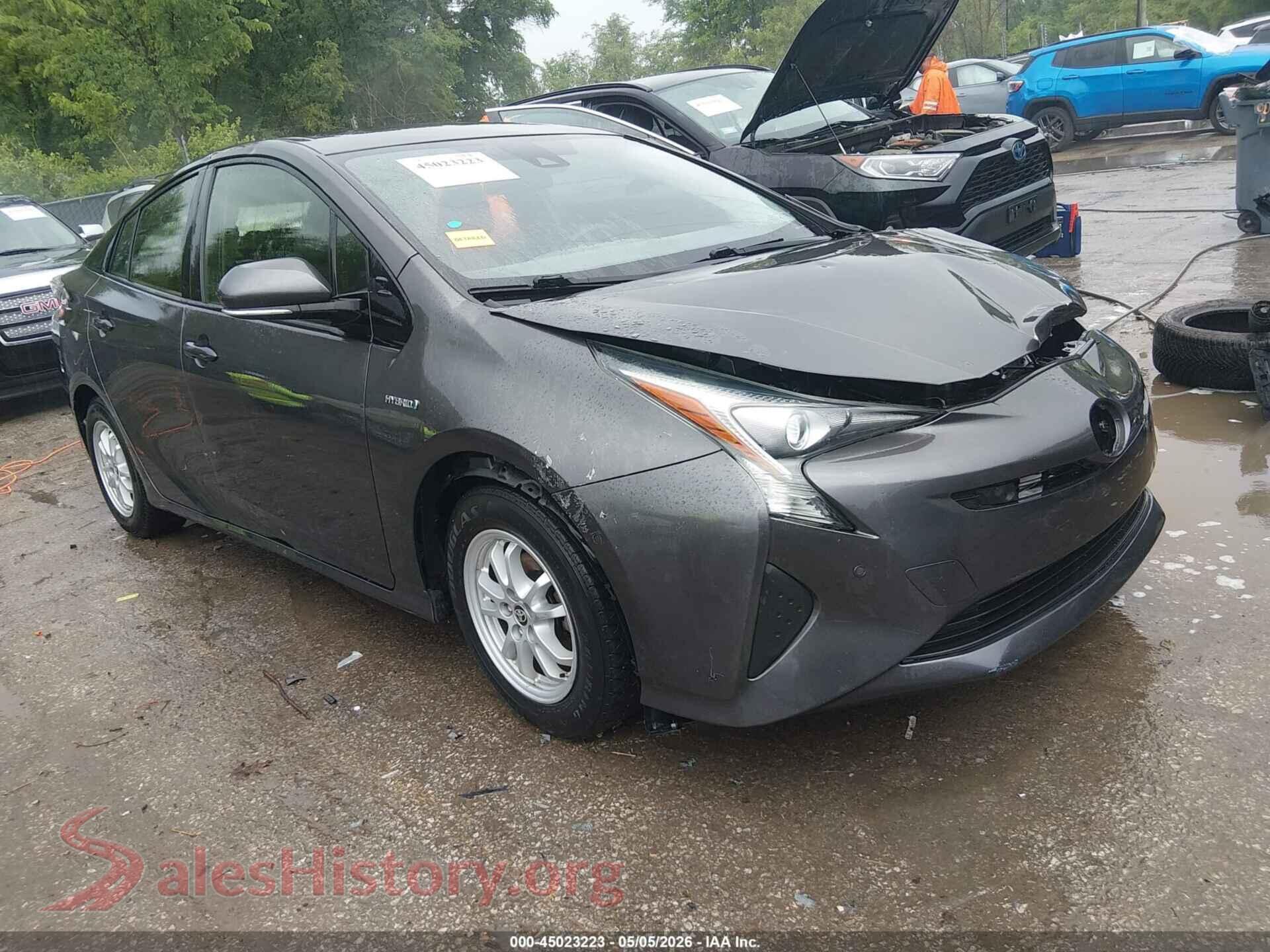 JTDKBRFU4J3588129 2018 TOYOTA PRIUS