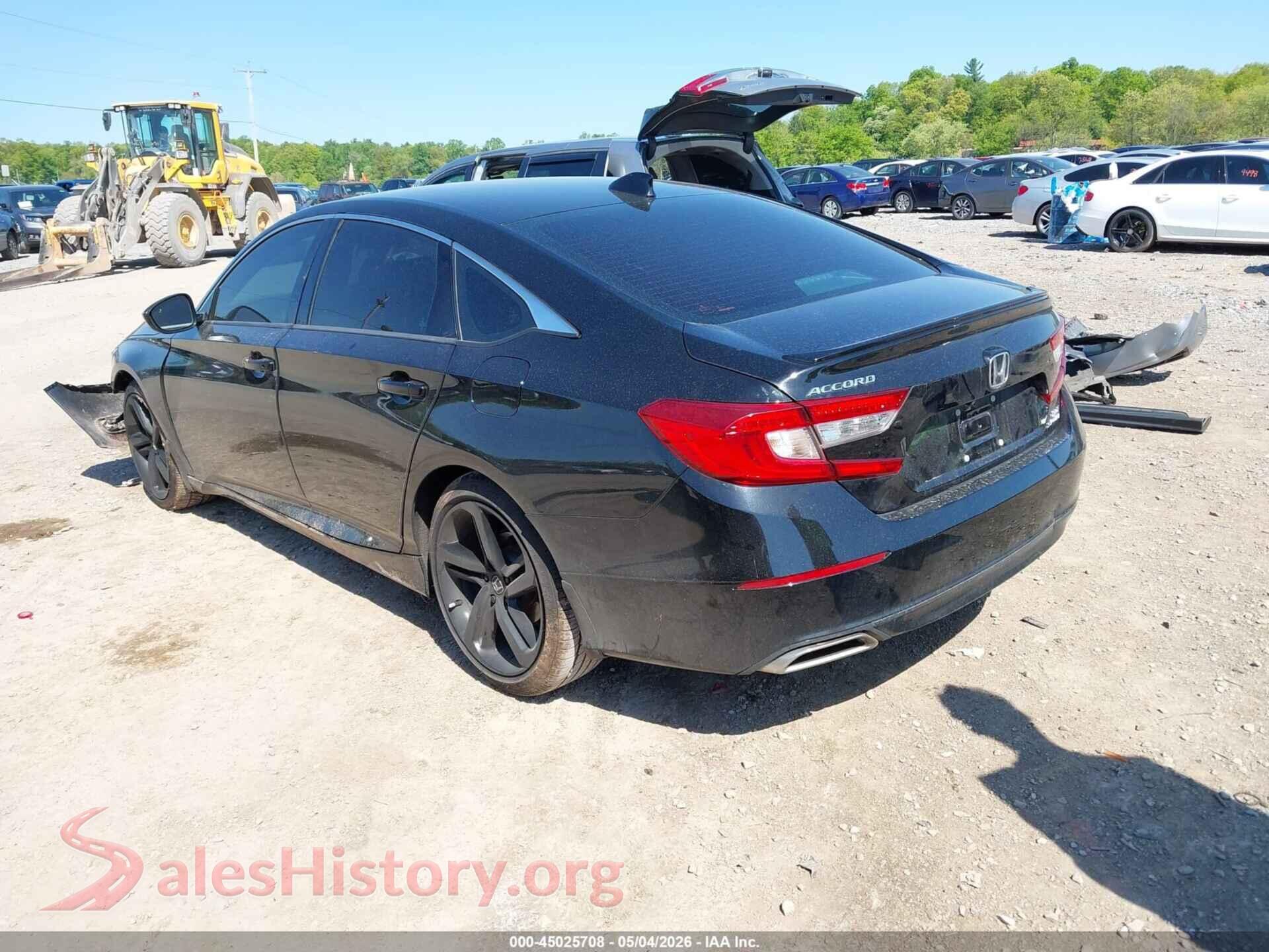 2021 HONDA ACCORD VIN 1HGCV2F36MA034022, driver side view