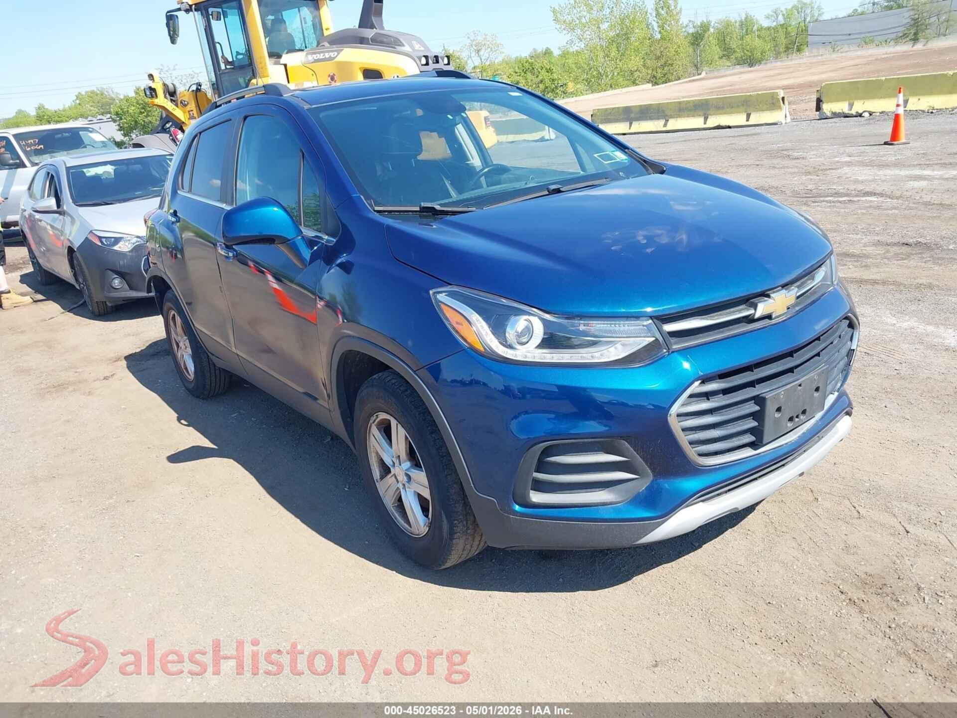 3GNCJPSB5LL232285 2020 CHEVROLET TRAX
