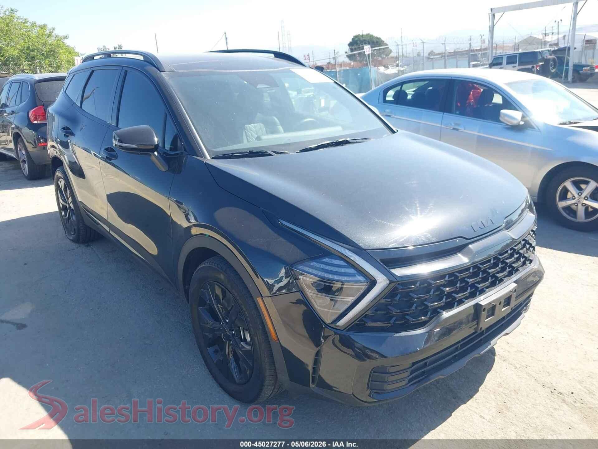 2025 KIA SPORTAGE PLUG-IN HYBRID VIN KNDPYDDH2S7234844, auction photo