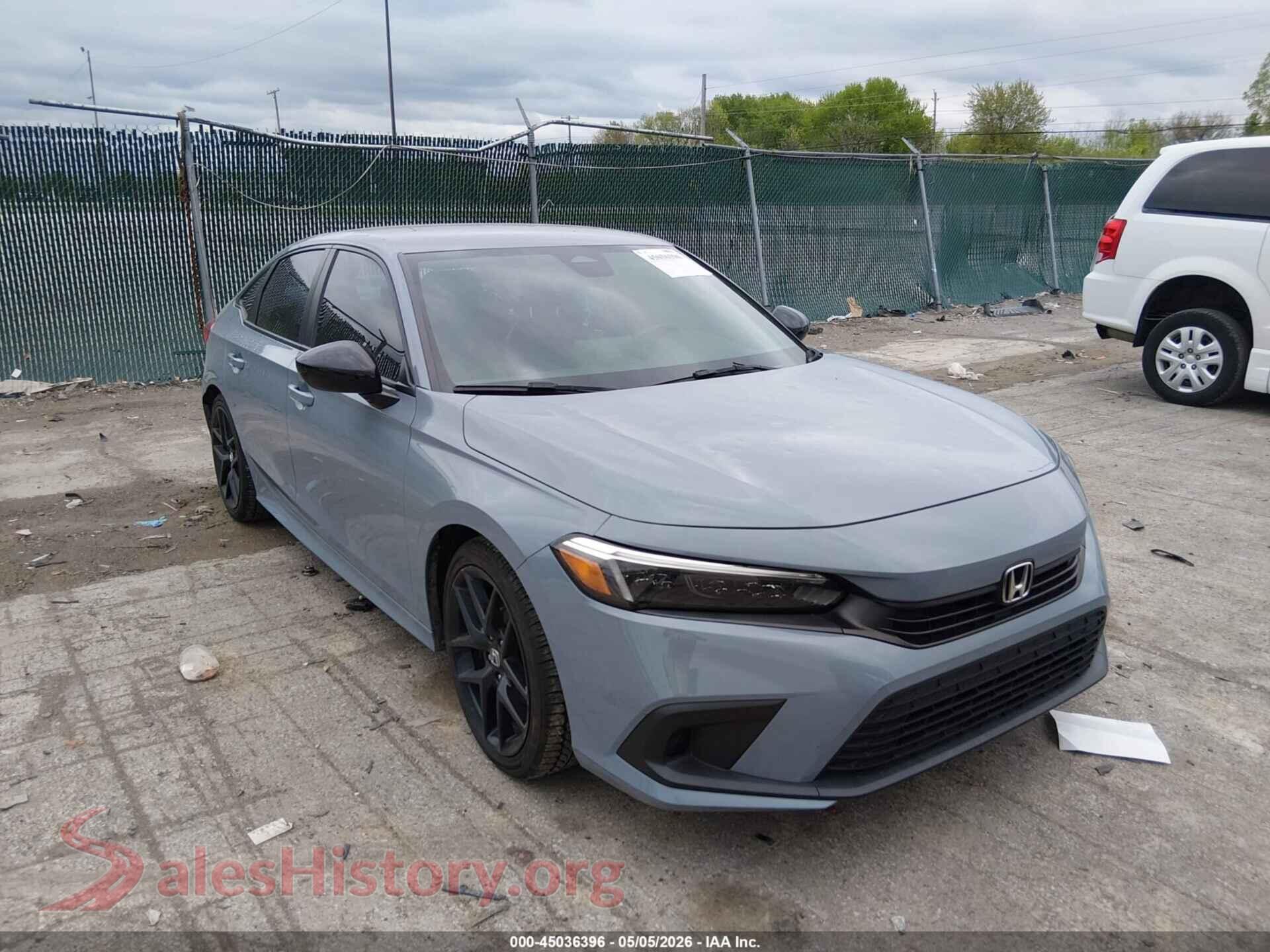 2HGFE2F53NH531708 2022 HONDA CIVIC