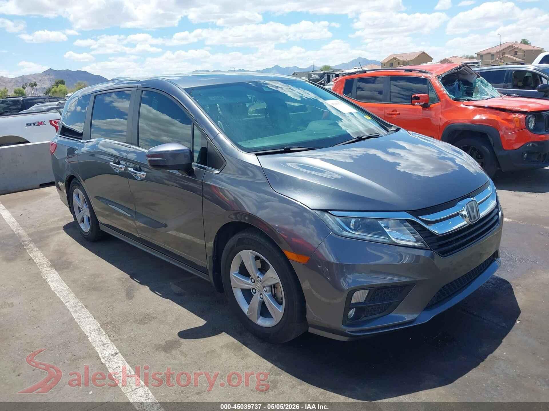 5FNRL6H79JB011634 2018 HONDA ODYSSEY