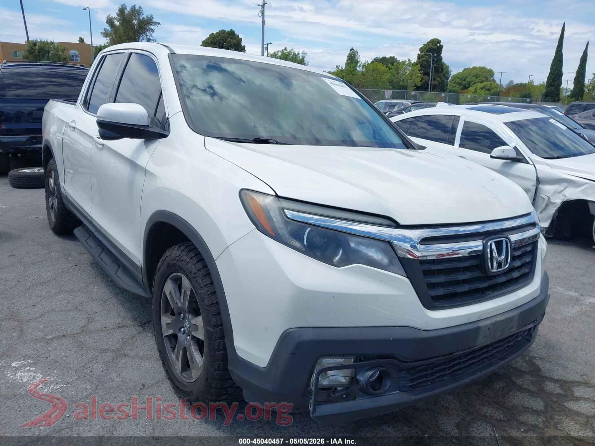 5FPYK2F64HB011219 2017 HONDA RIDGELINE