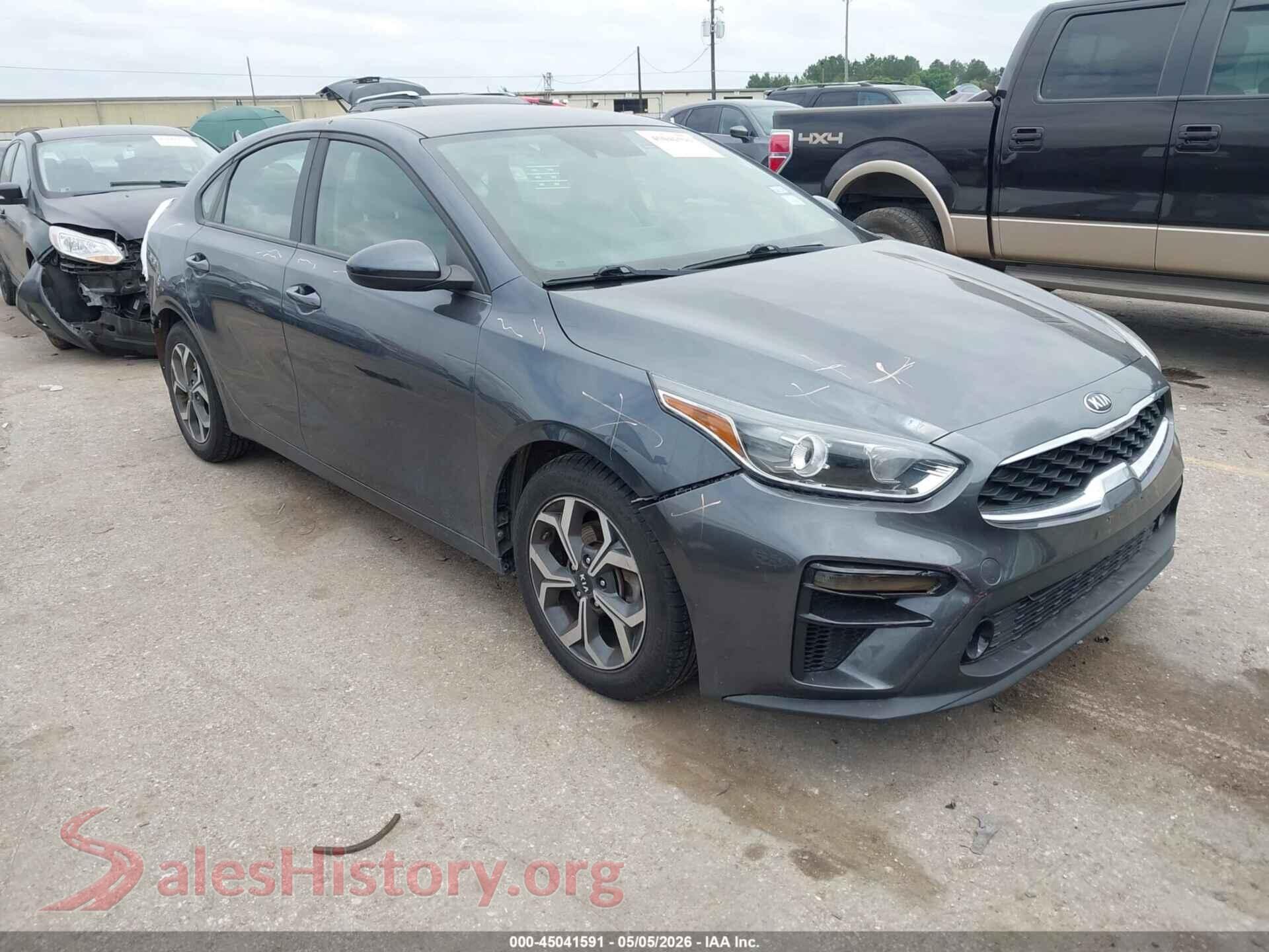 2019 KIA FORTE VIN 3KPF24AD3KE068574, auction photo