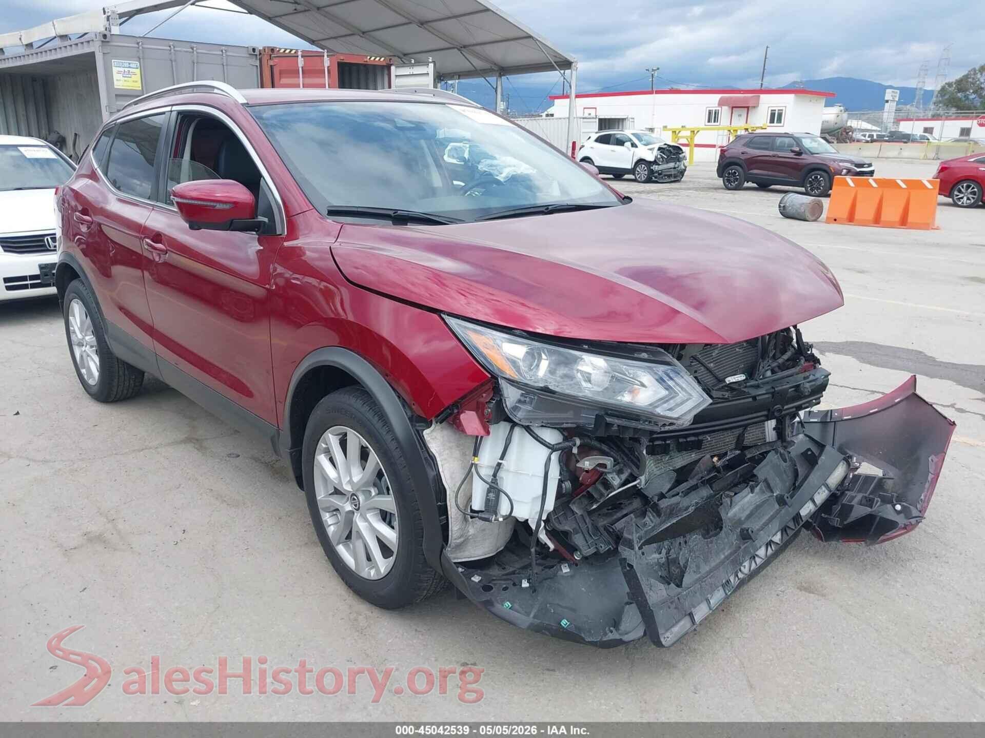 JN1BJ1BW3NW487568 2022 NISSAN ROGUE SPORT