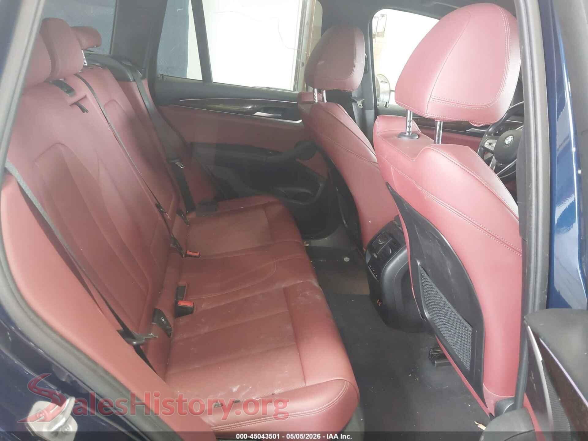 2023 BMW X3 VIN 5UX53DP07P9P84787, front passenger side