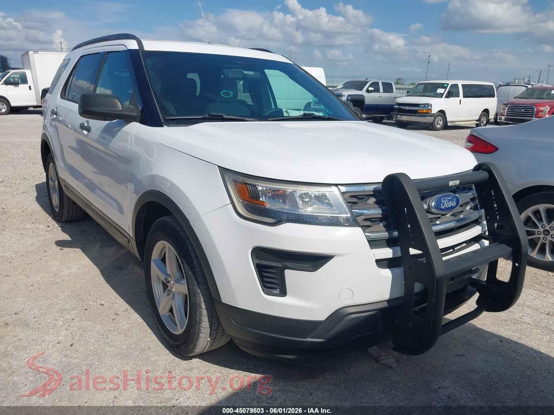 1FM5K8B82JGA59413 2018 FORD EXPLORER
