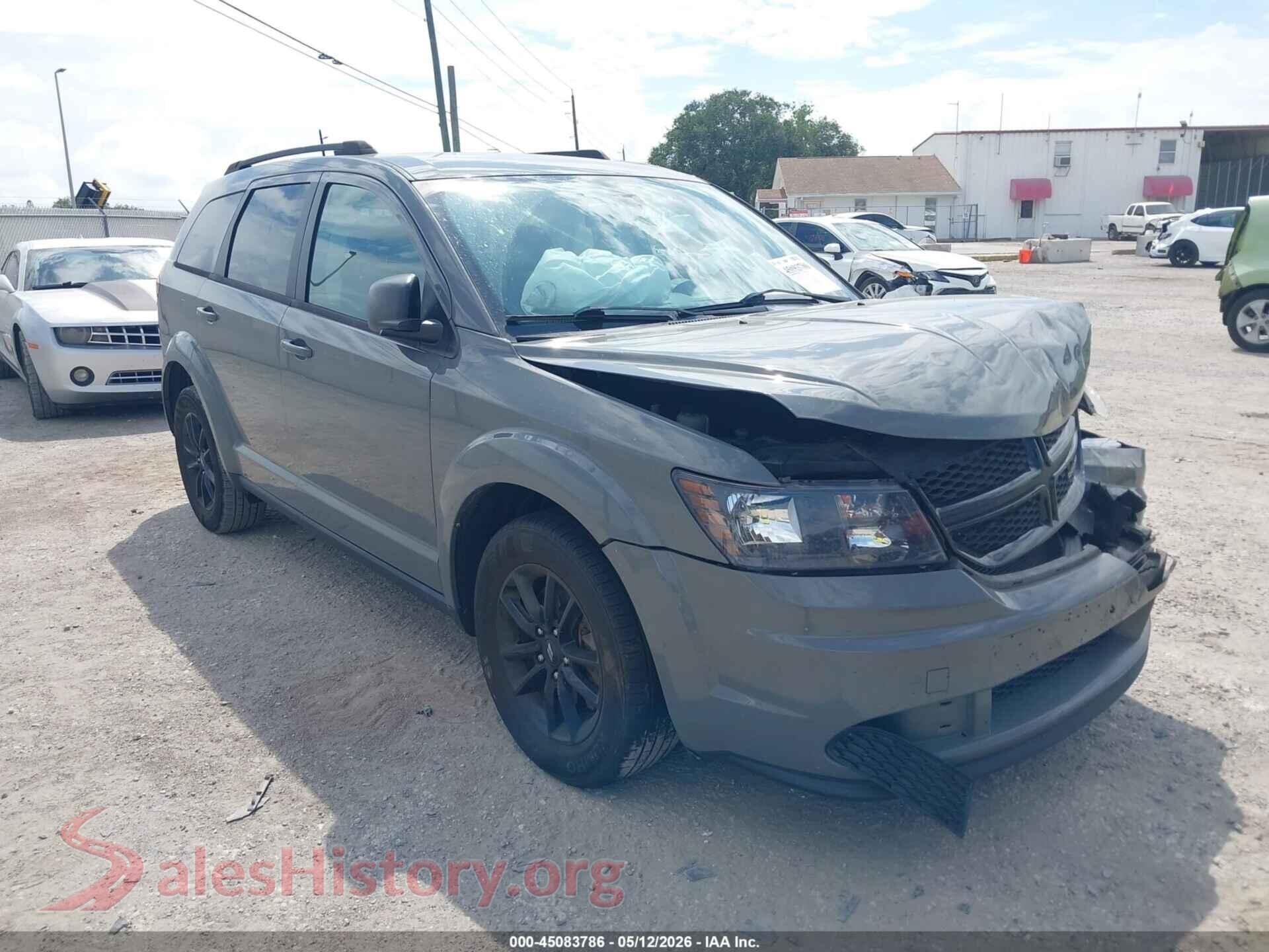 3C4PDCAB6LT238186 2020 DODGE JOURNEY