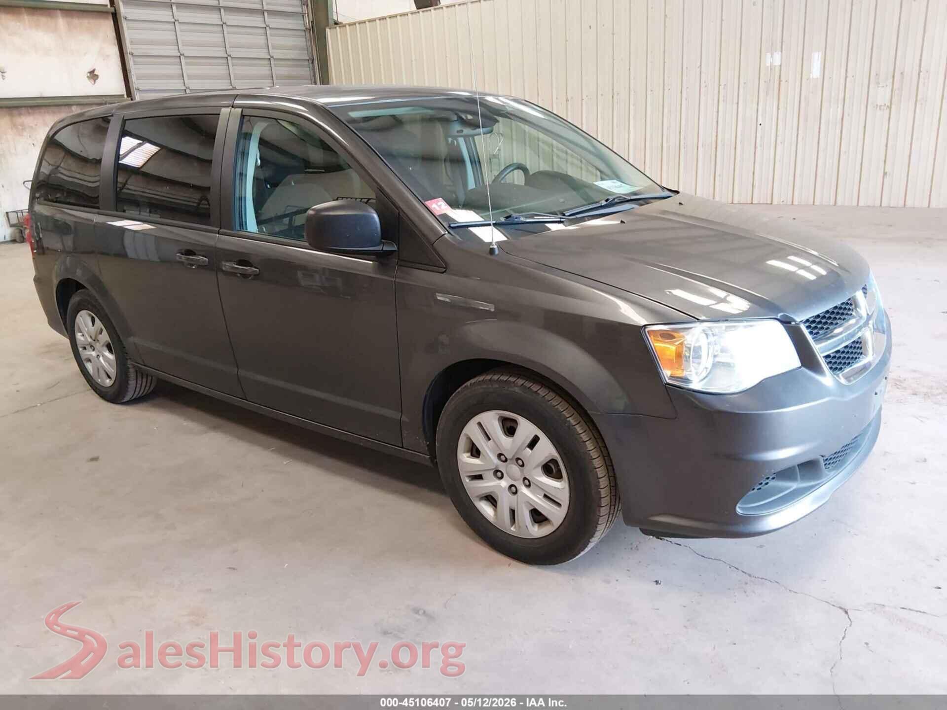 2C4RDGBG4JR323943 2018 DODGE GRAND CARAVAN