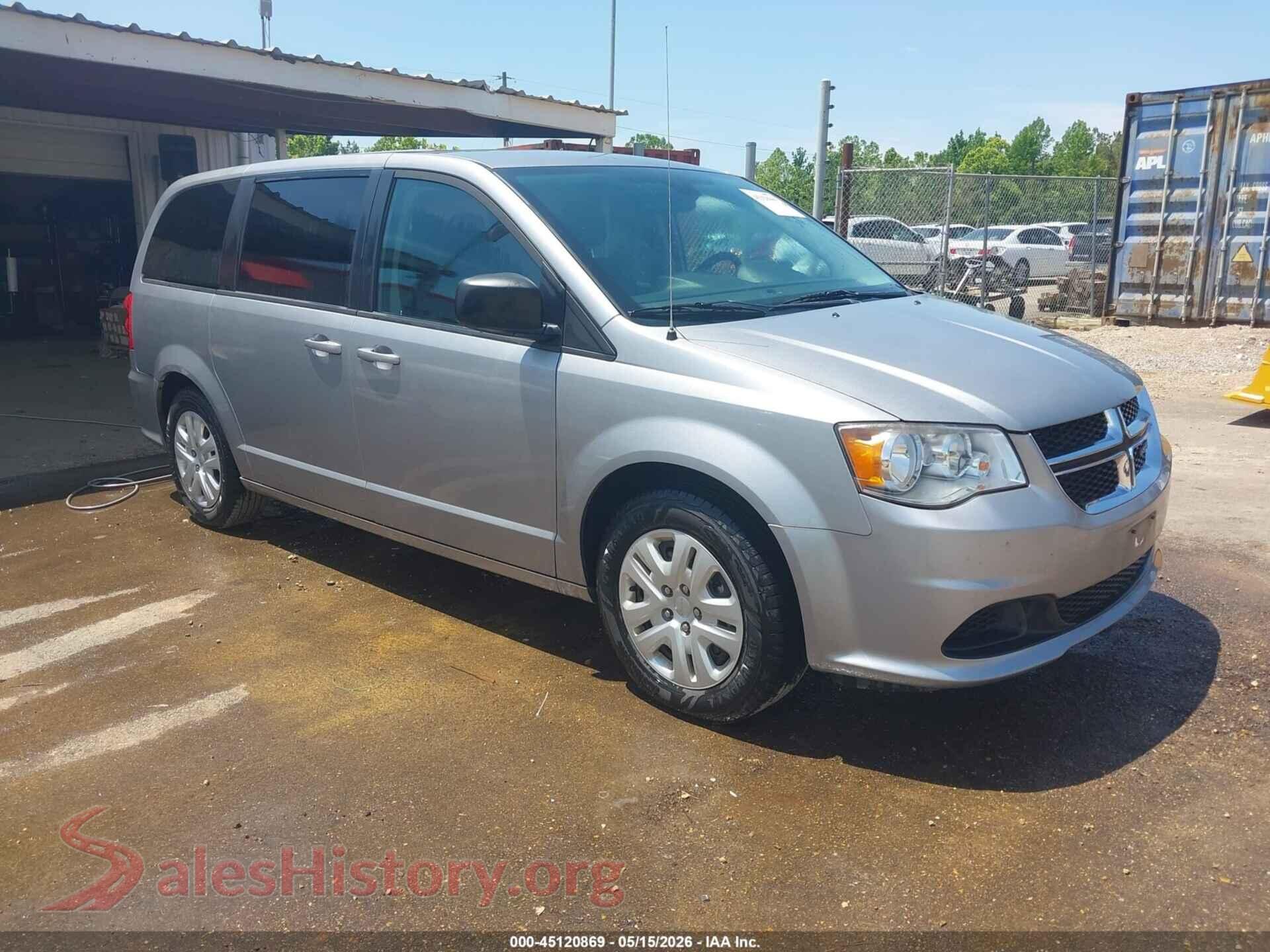 2C4RDGBG3JR296850 2018 DODGE GRAND CARAVAN