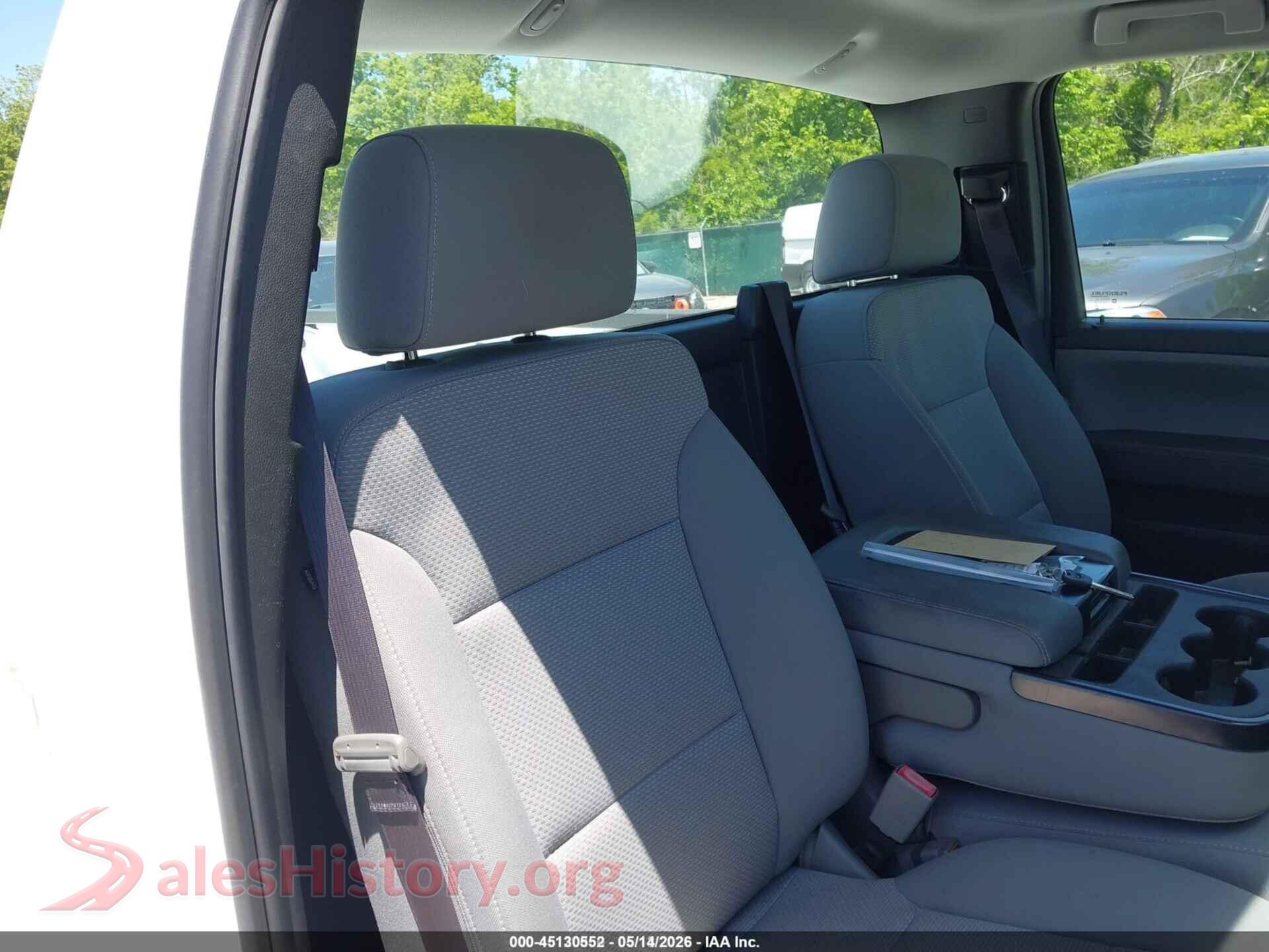2017 CHEVROLET SILVERADO 1500 VIN 1GCNCNEH8HZ320182, front passenger side