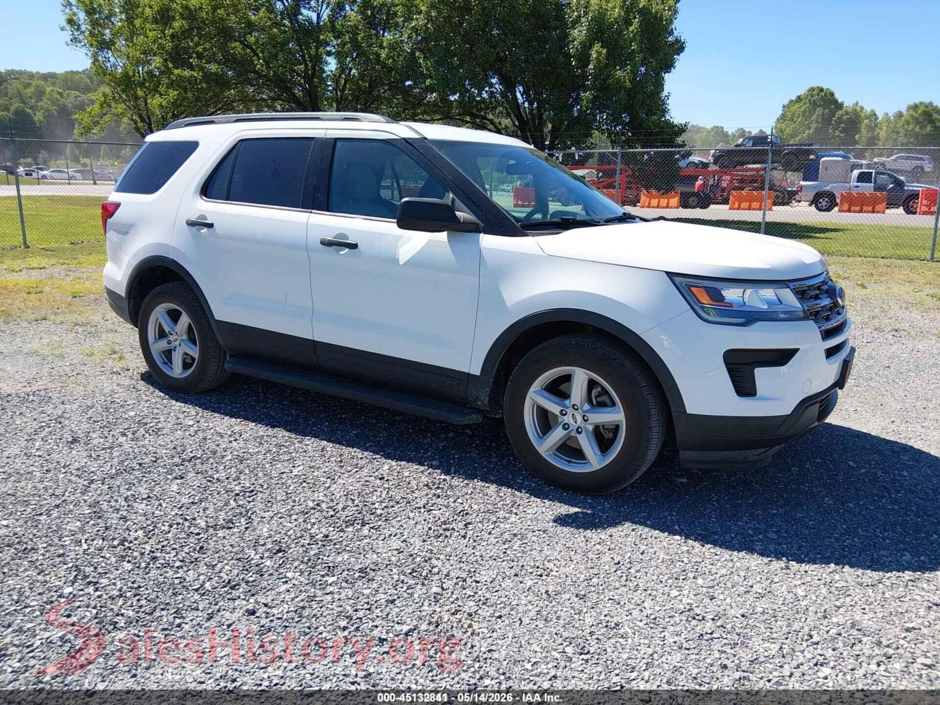 1FM5K8B86JGC45293 2018 FORD EXPLORER