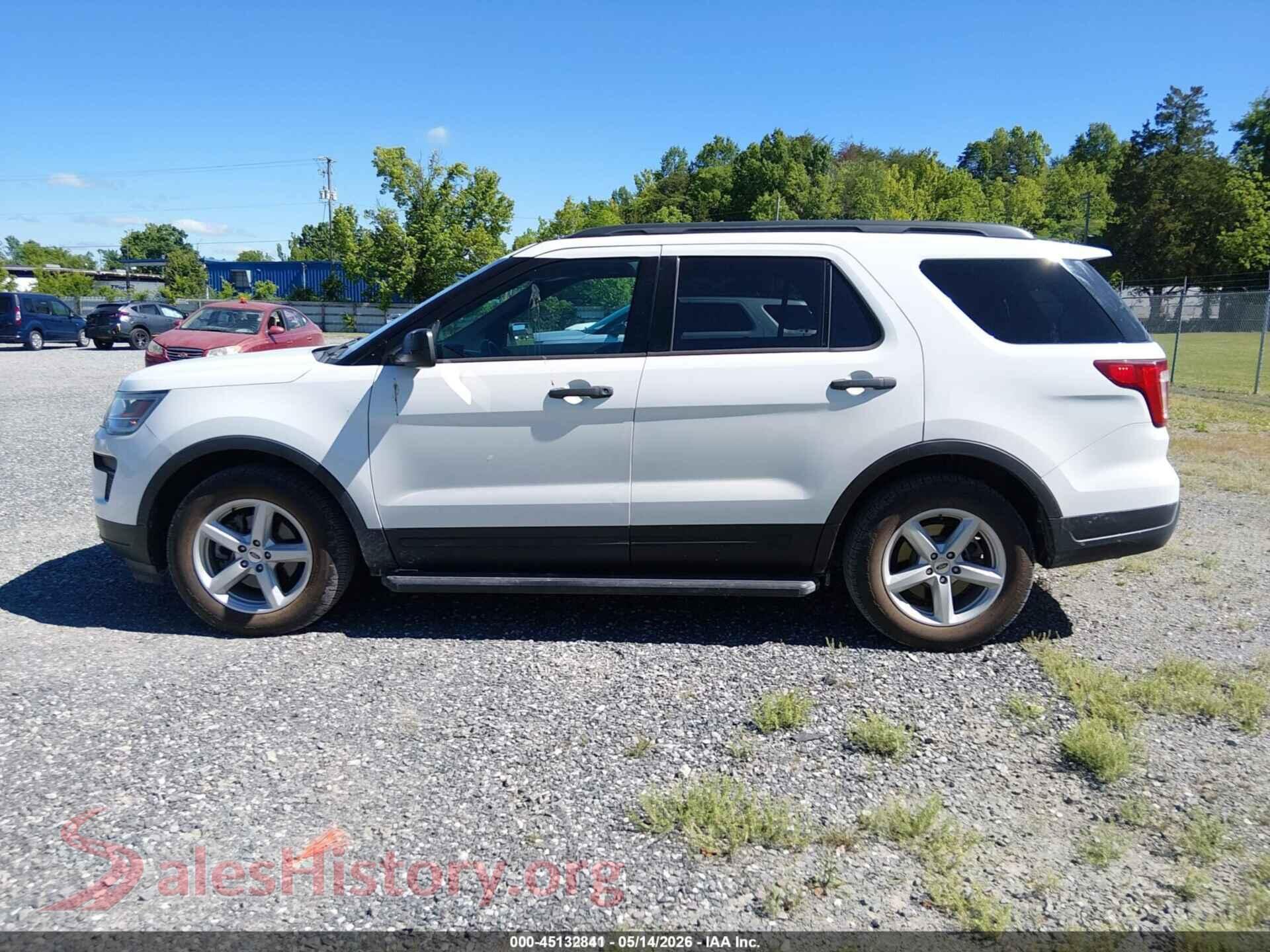 2018 FORD EXPLORER VIN 1FM5K8B86JGC45293, auction photo 13