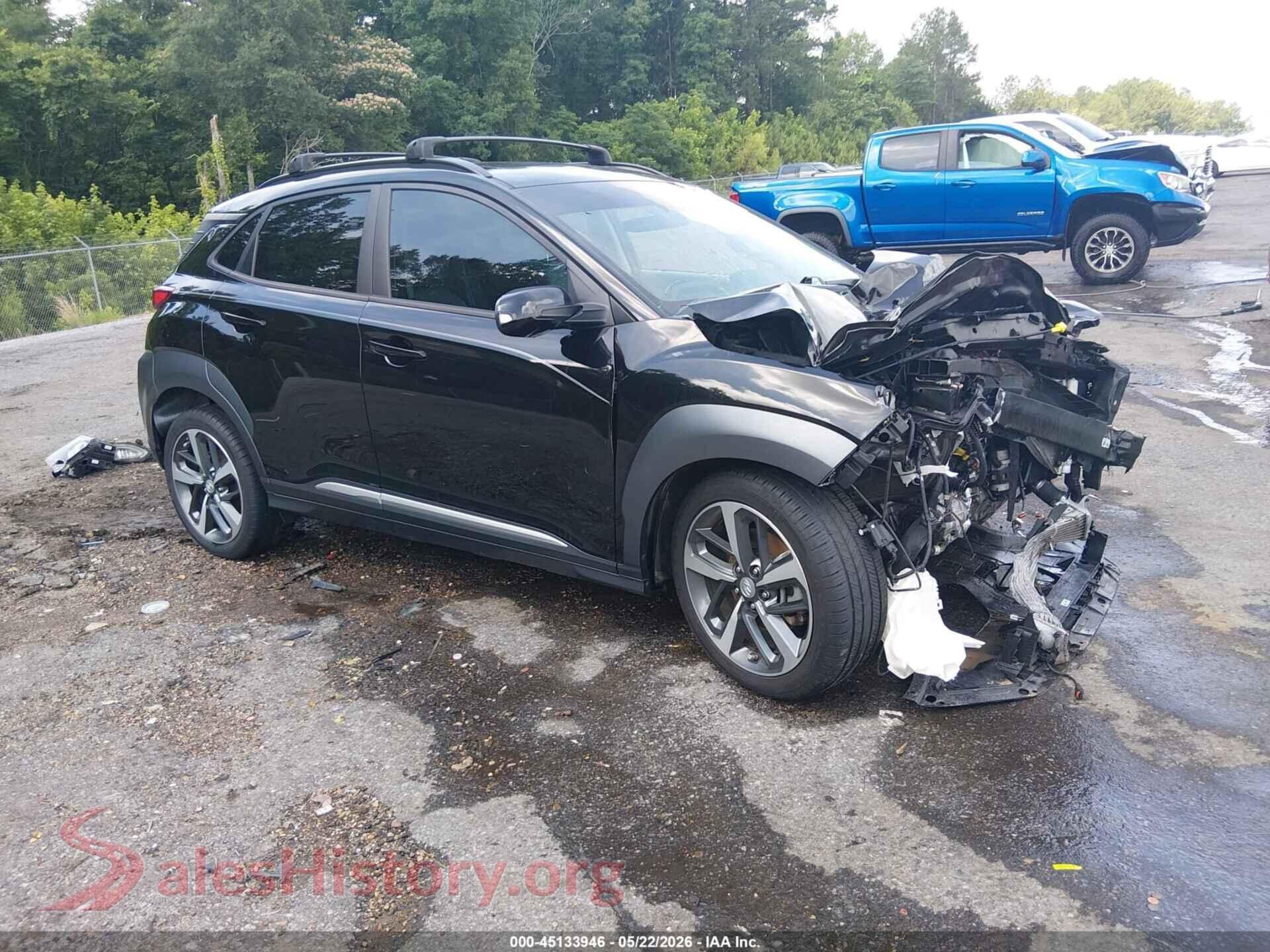 KM8K33A59MU707829 2021 HYUNDAI KONA