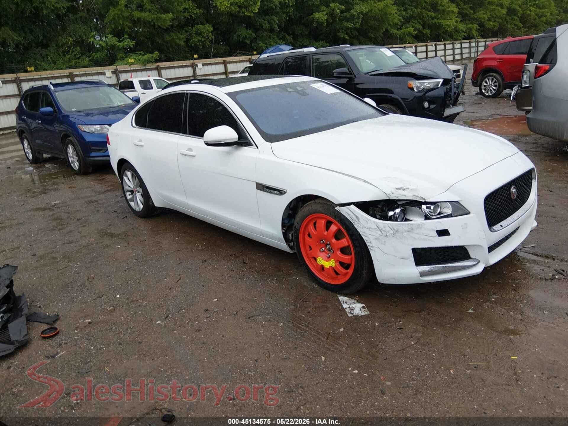 SAJBJ4BN5HCY32130 2017 JAGUAR XF