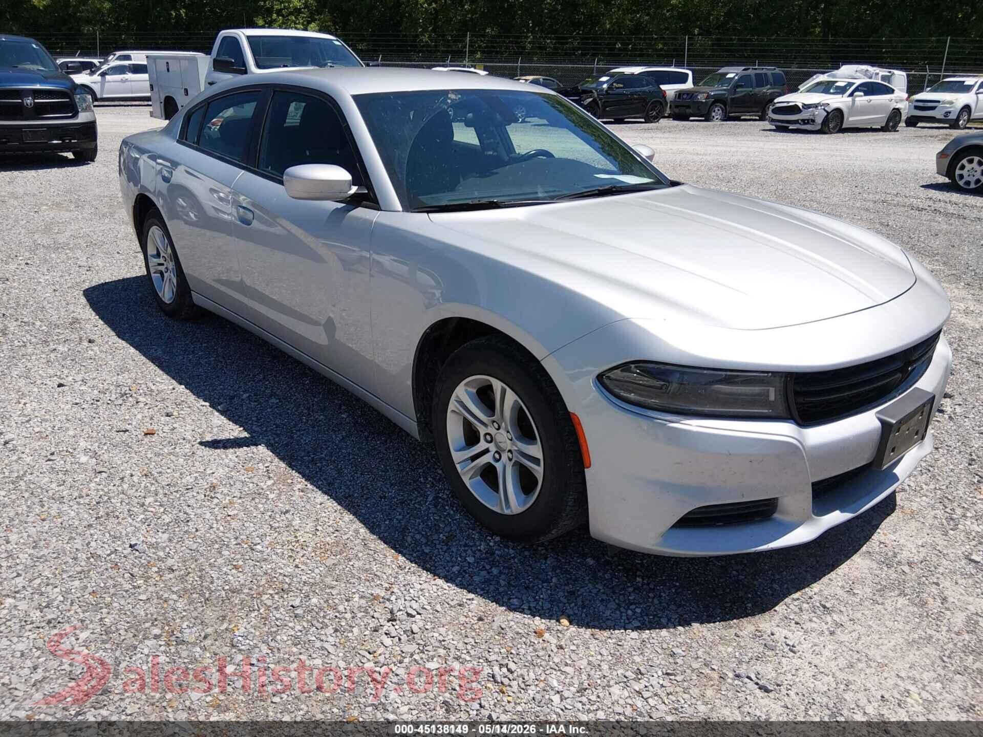 2C3CDXBG7MH668386 2021 DODGE CHARGER
