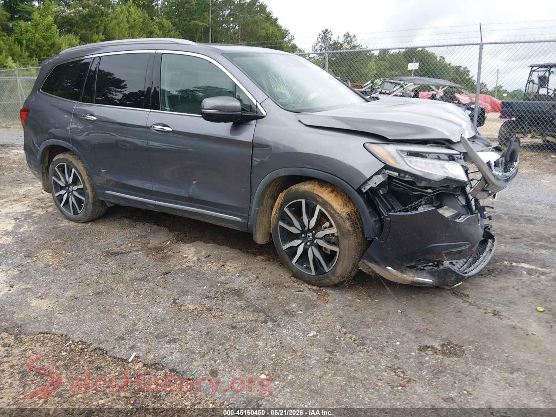 5FNYF5H62NB017804 2022 HONDA PILOT