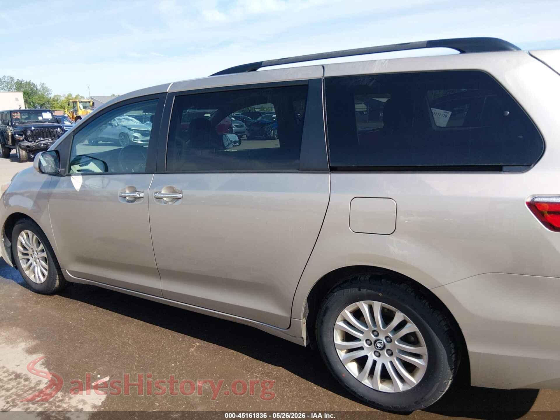 2016 TOYOTA SIENNA VIN 5TDYK3DC1GS742689, auction photo 14