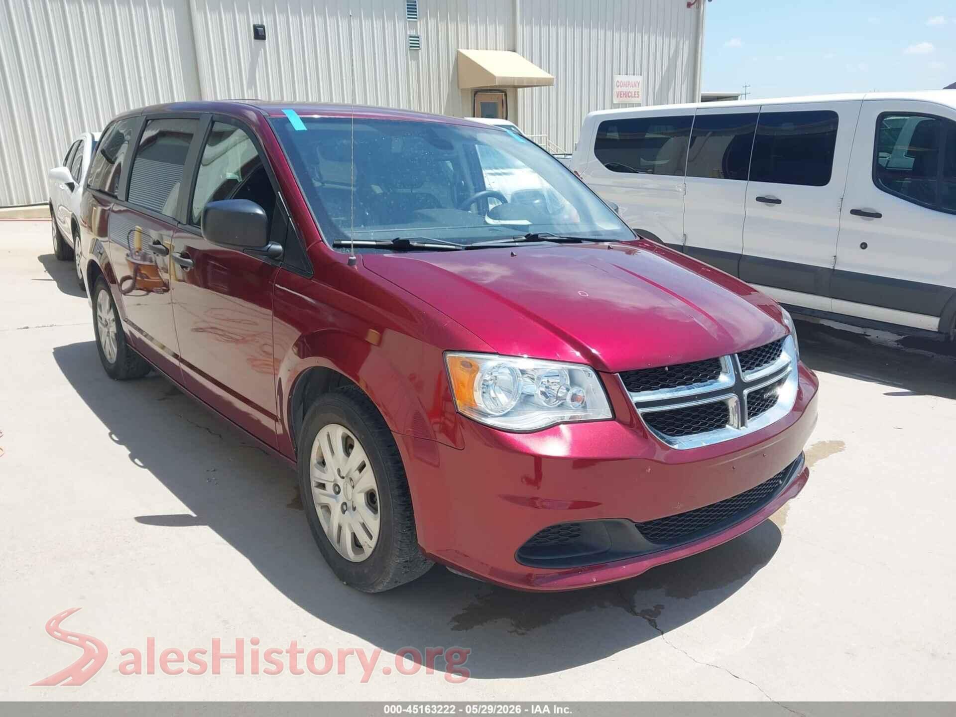2C4RDGBG7LR225296 2020 DODGE GRAND CARAVAN