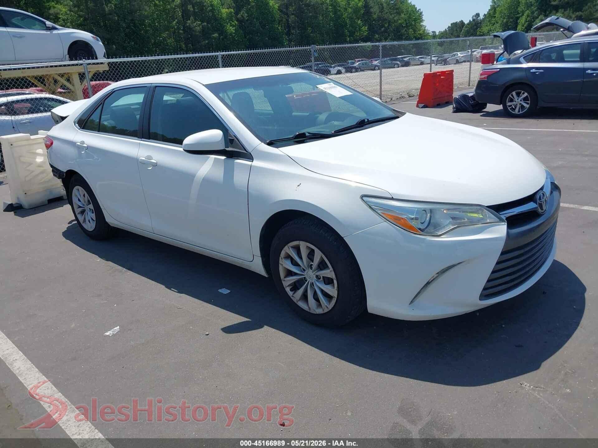 2017 TOYOTA CAMRY VIN 4T1BF1FKXHU781860, auction photo