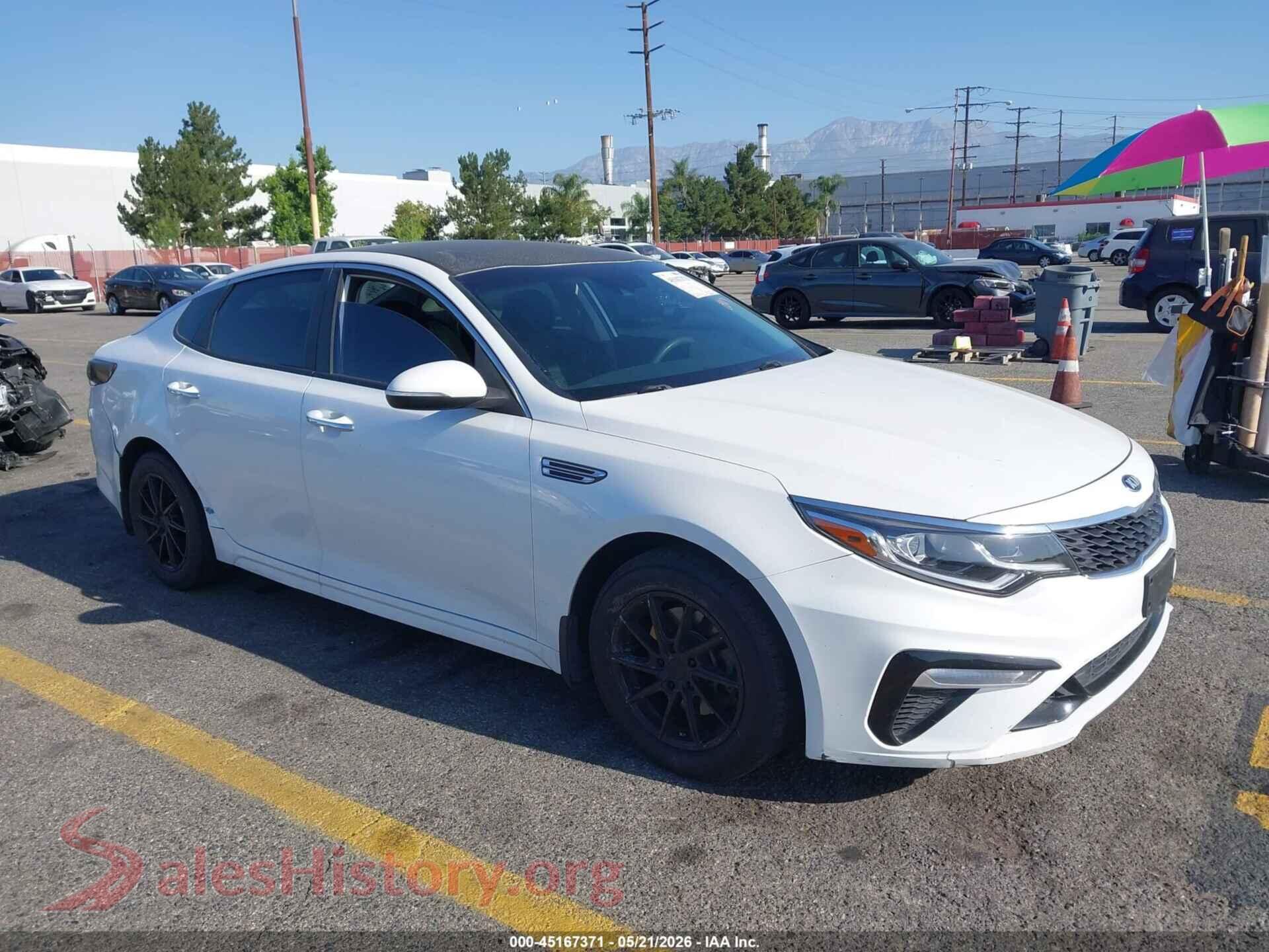 5XXGT4L32KG335488 2019 KIA OPTIMA