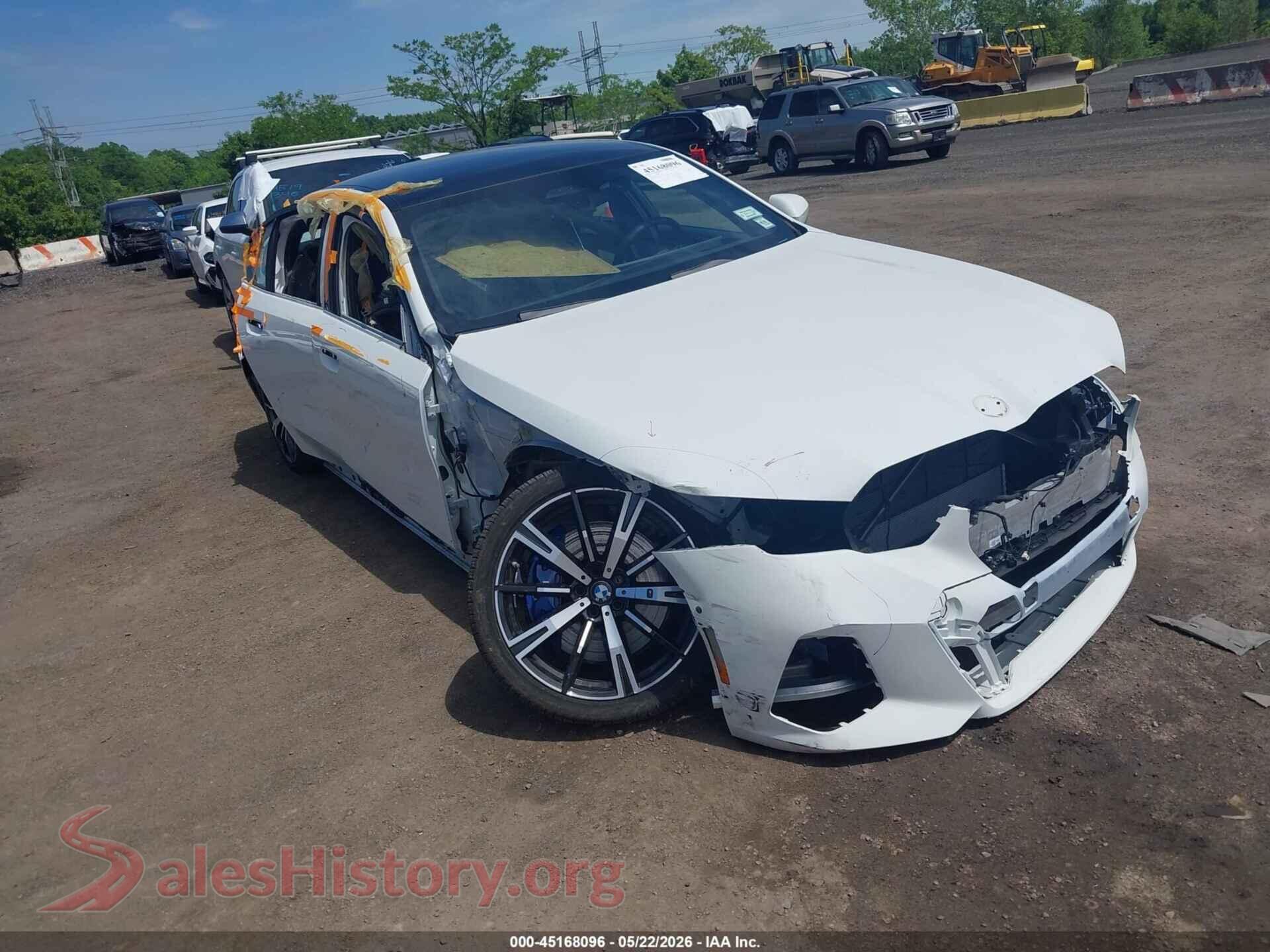 2026 BMW 540I VIN WBA63FJ01TCV47667, auction photo