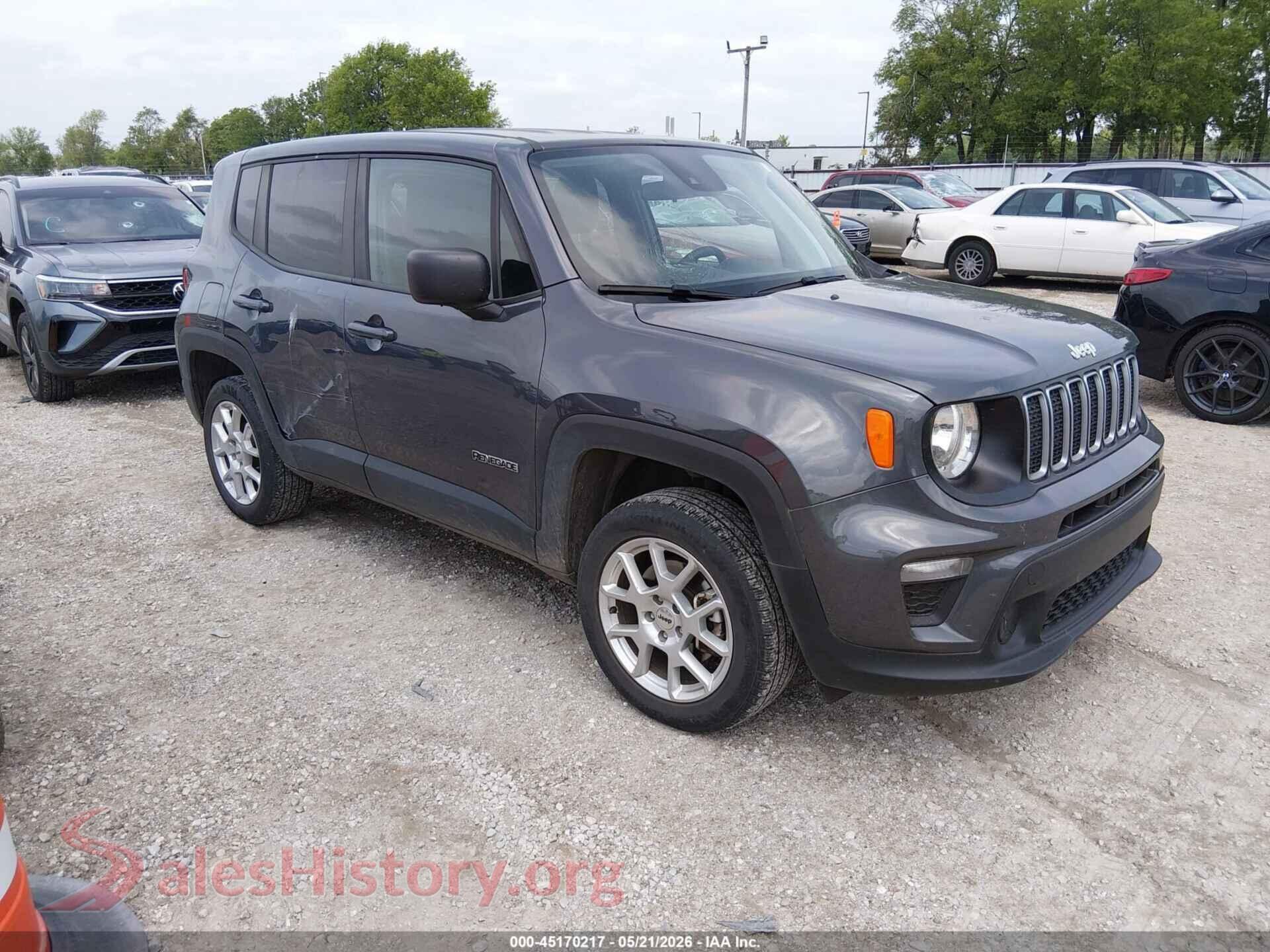 ZACNJDB10PPP17161 2023 JEEP RENEGADE