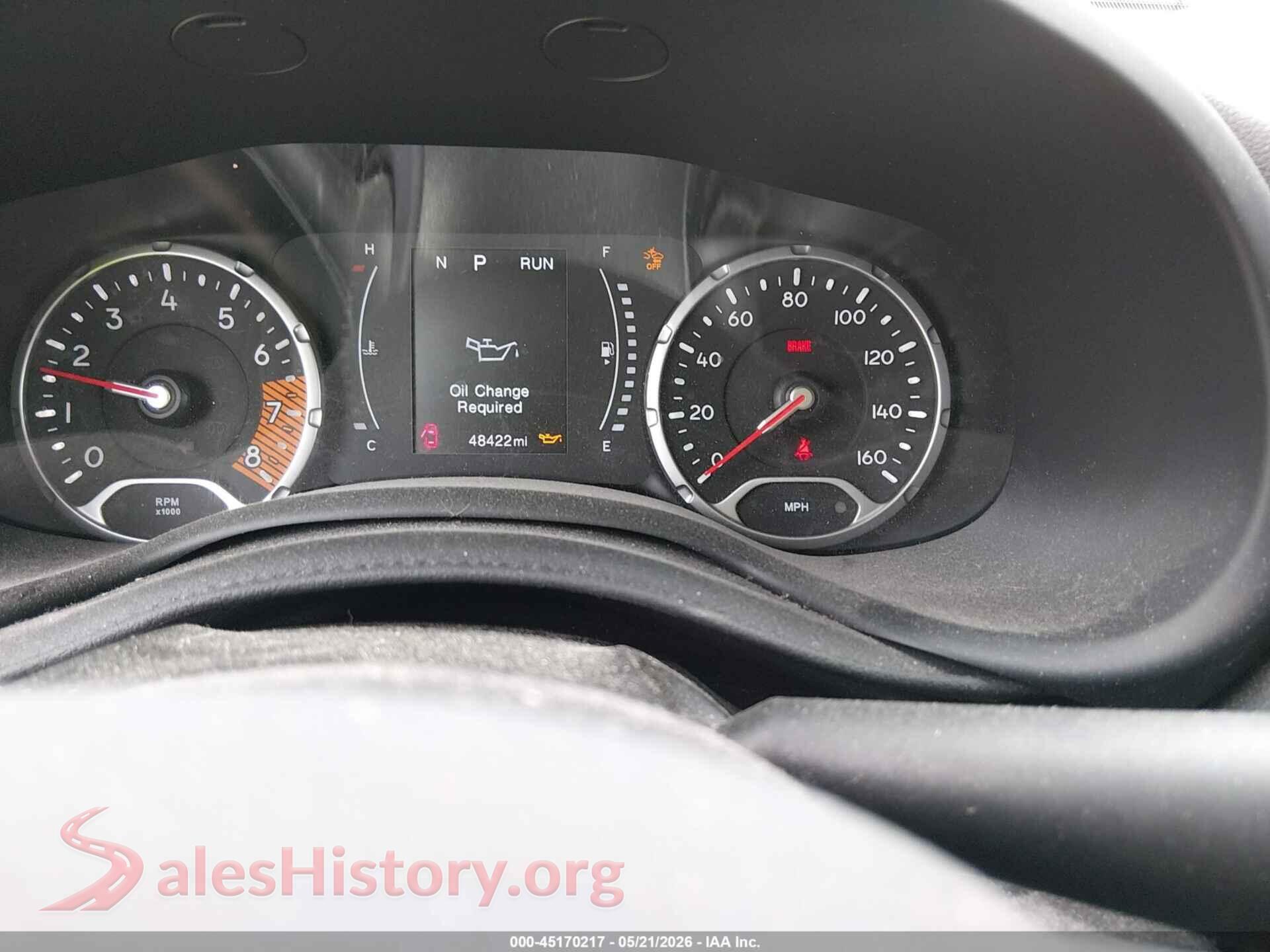 2023 JEEP RENEGADE VIN ZACNJDB10PPP17161, passenger side view