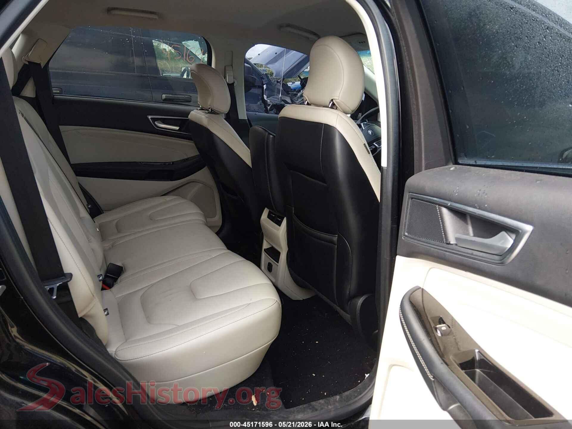 2018 FORD EDGE VIN 2FMPK3K8XJBB87188, front passenger side