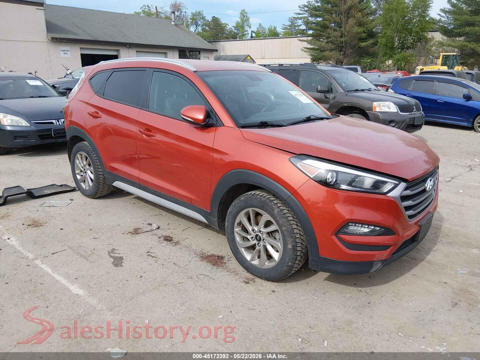 KM8J3CA41HU415214 2017 HYUNDAI TUCSON